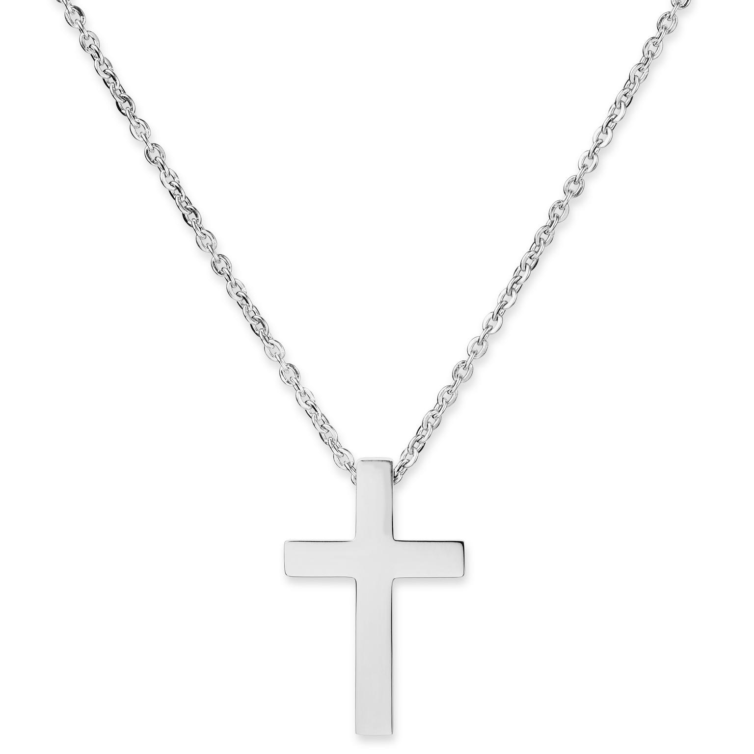 Classic Stainless Steel Cross Necklace Classic Stainless Steel Cross Necklace