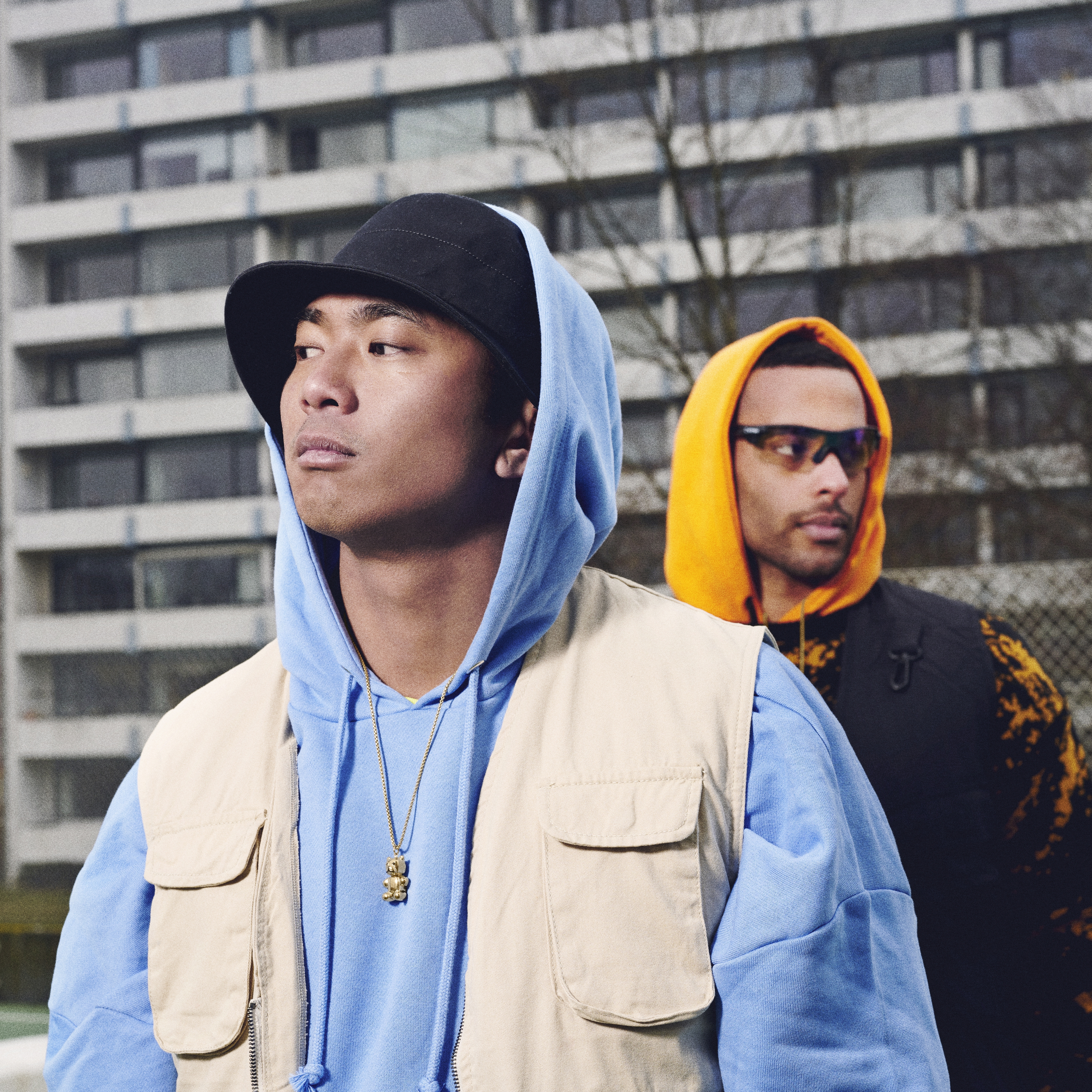 Egan | Gold-Tone Teddy Bear Box Chain Necklace - 4