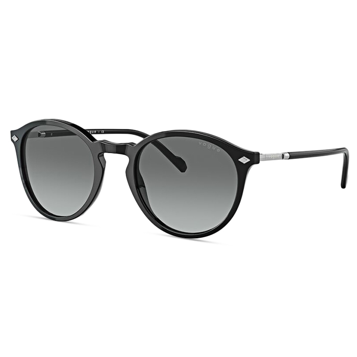Round Black Sunglasses | Vogue 0VO5432S - 2