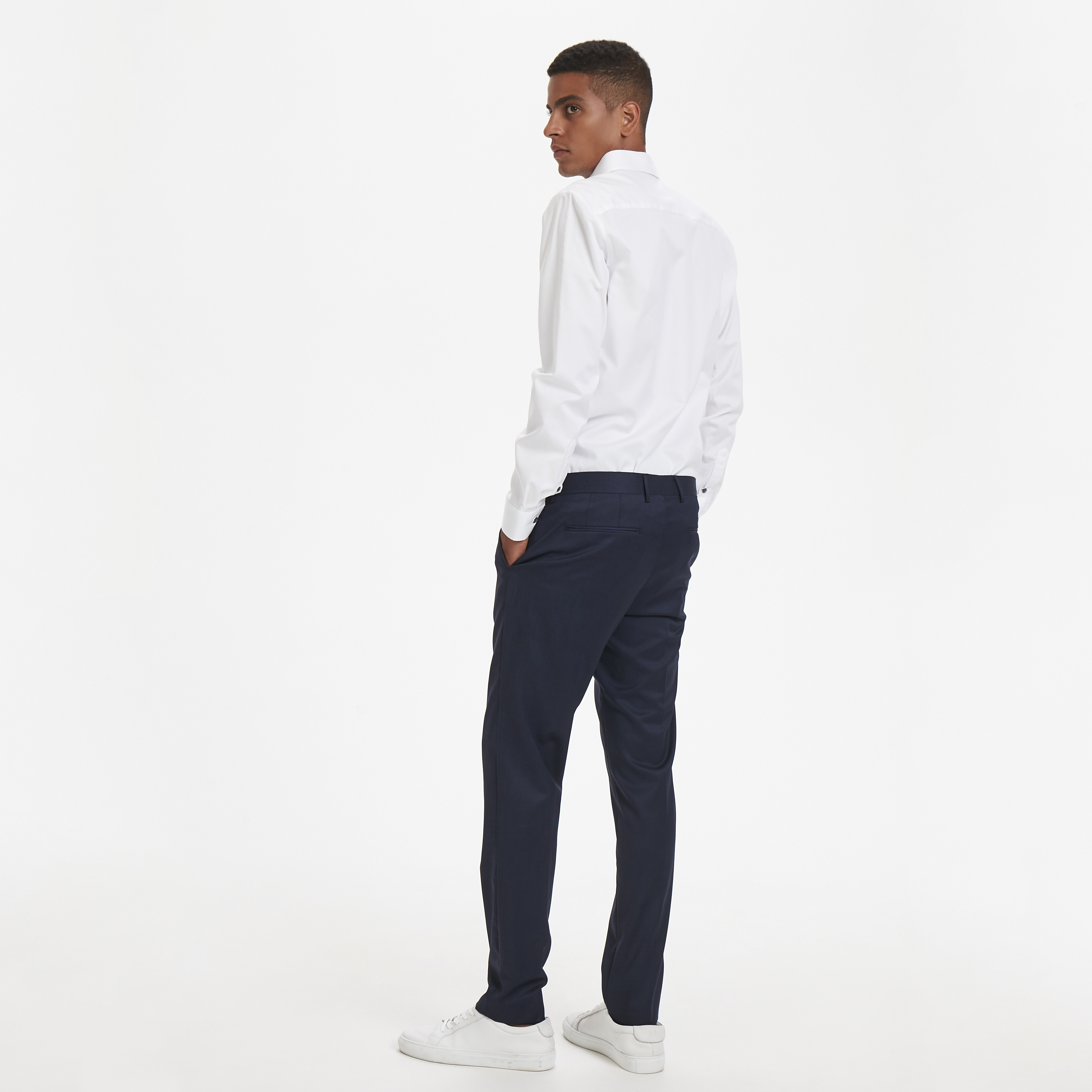 Chemise blanche en twill Trostol City - 7