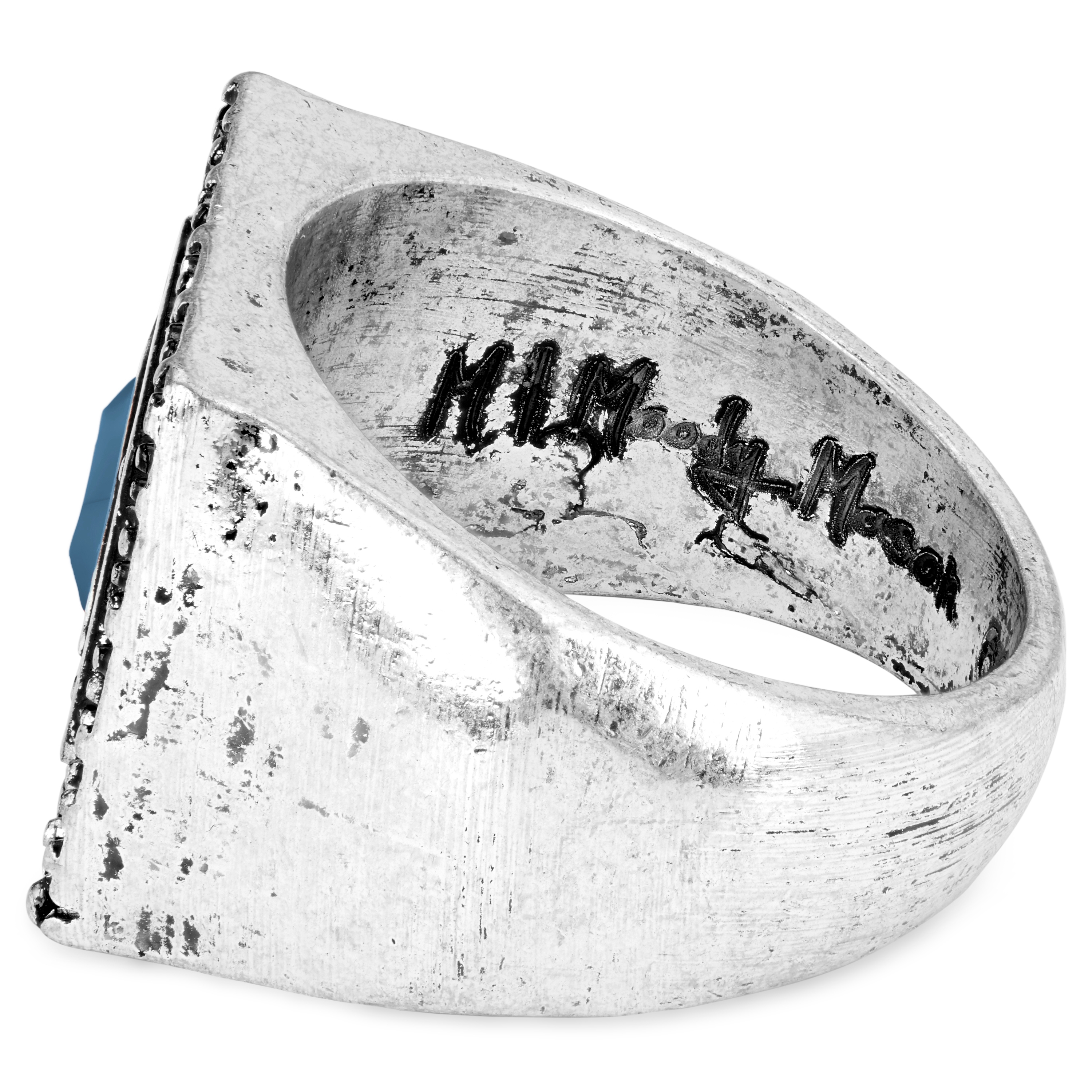 Blauwe Manuel Ring - 3