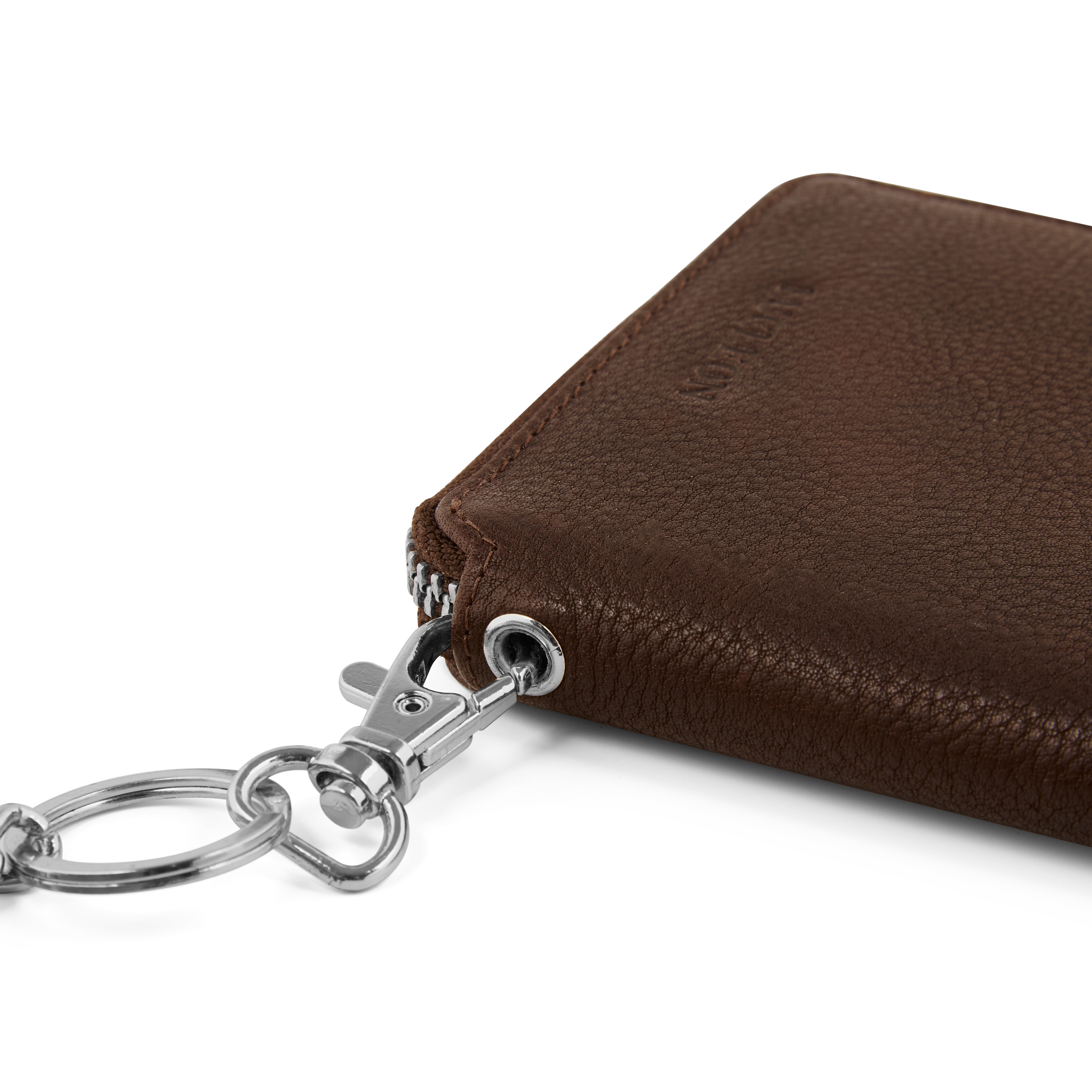 Portafoglio Lamar in pelle marrone con protezione RFID - 9