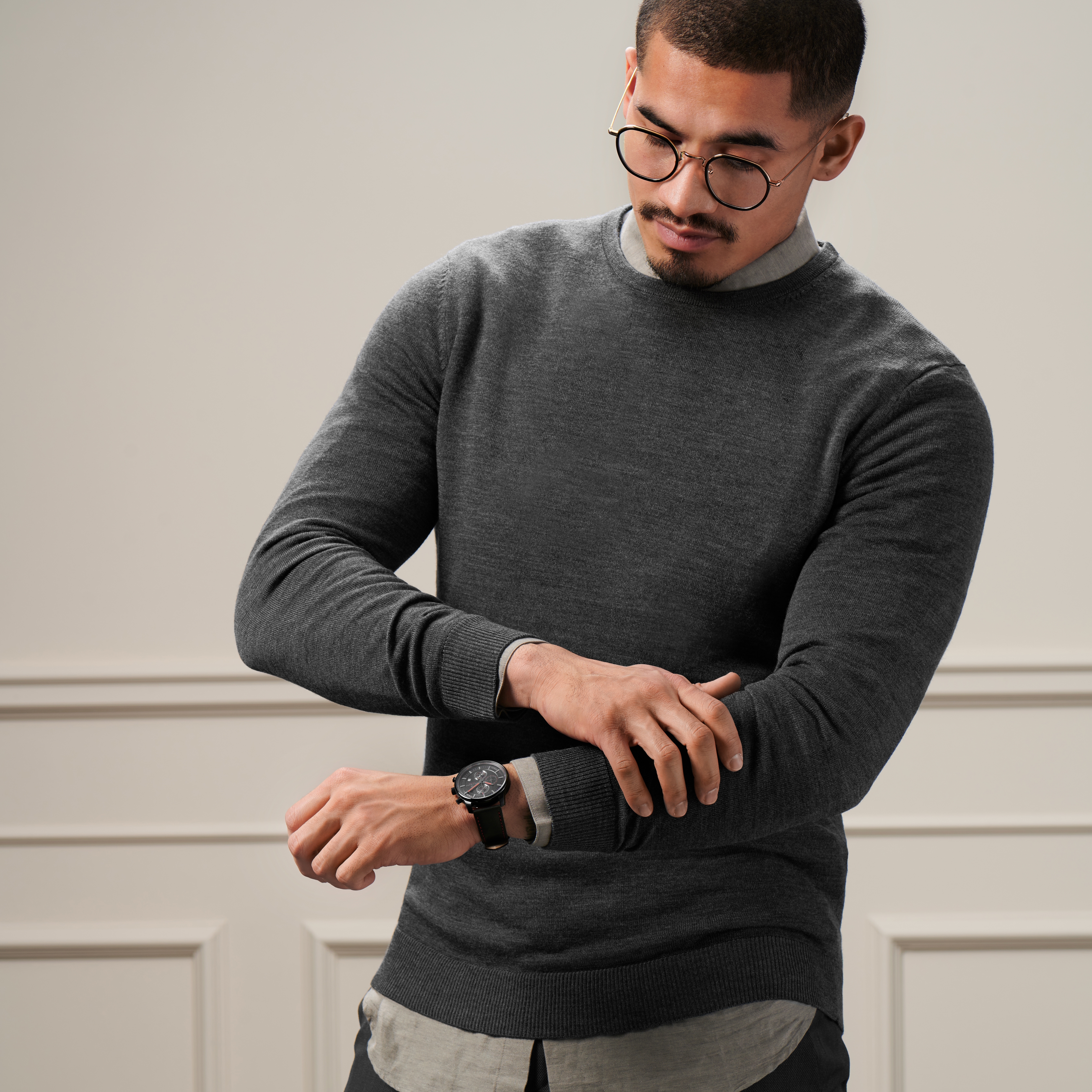 Reloj cronógrafo de estilo artesanal Parva Conan - 5