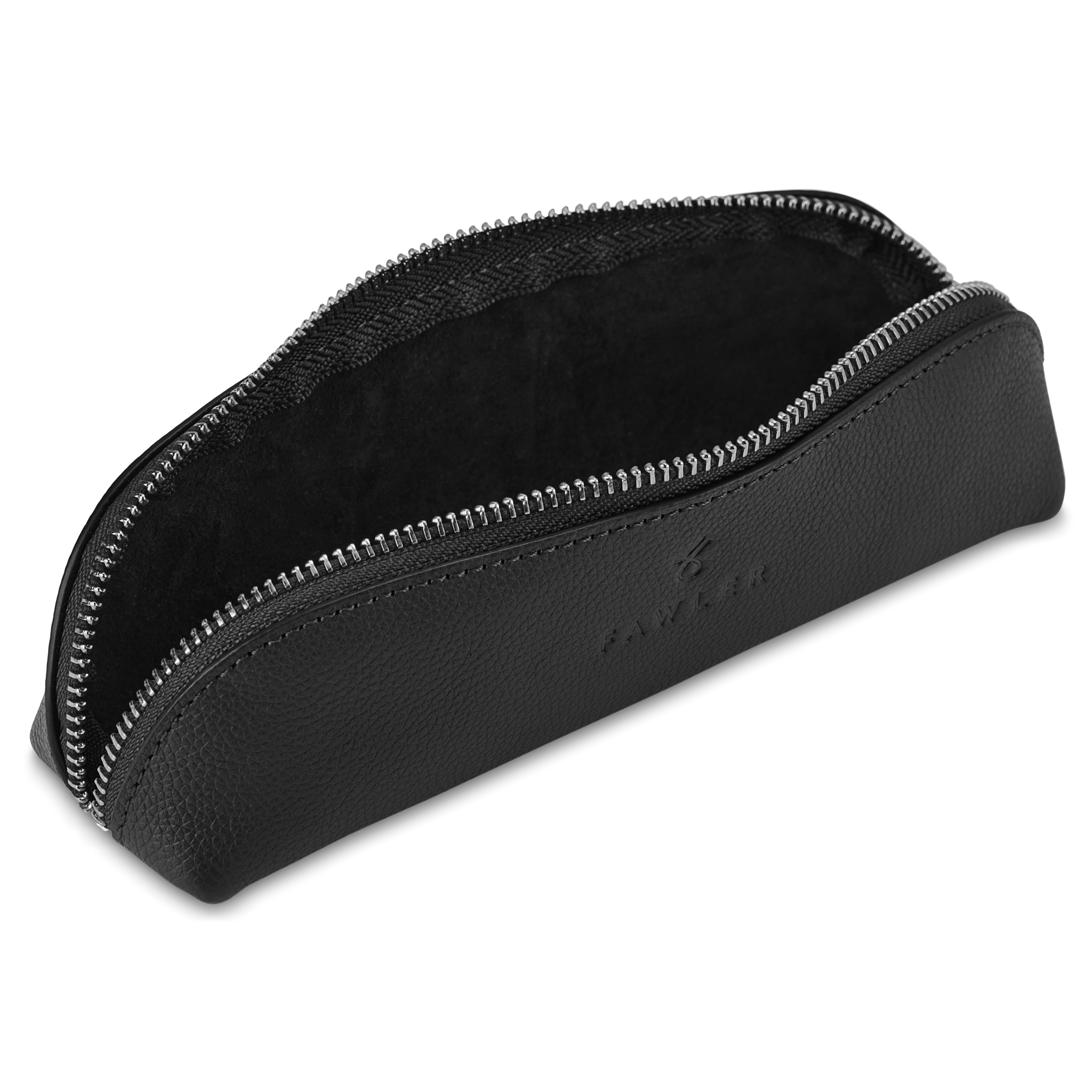 Black Leather Pencil Case - 5