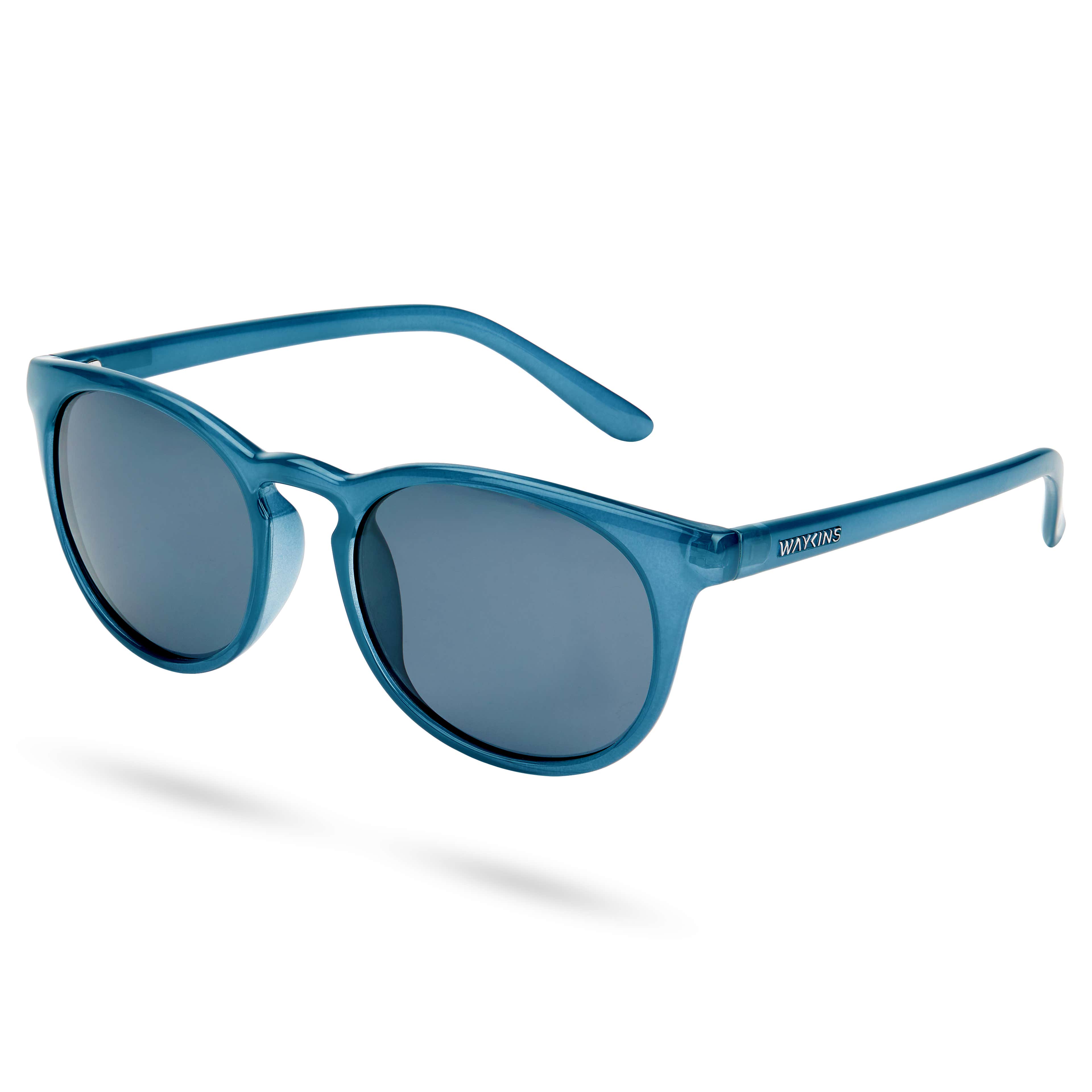 Premium Blå Ombra TR90 Solbriller