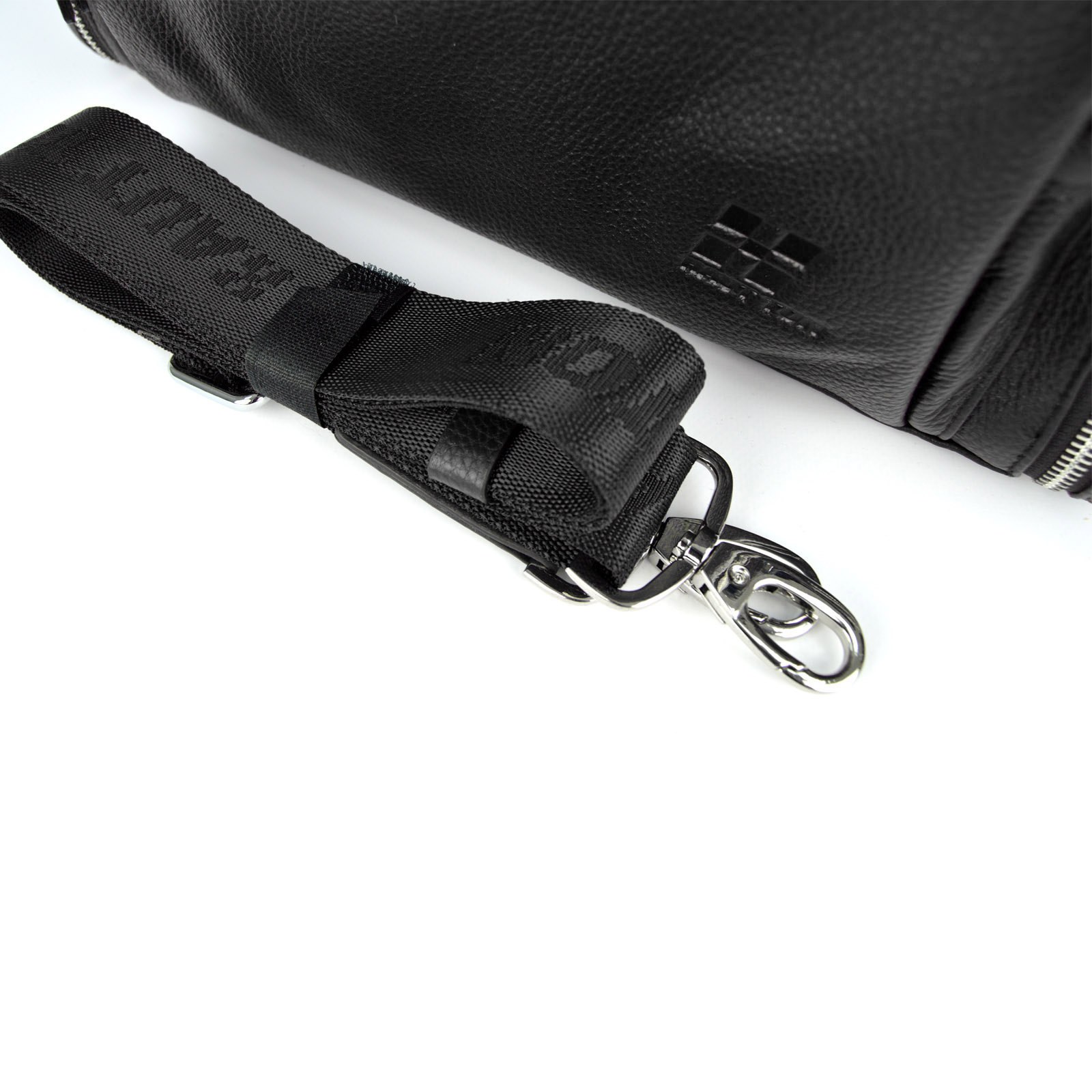Exklusive schwarze VT Ledertasche - 11