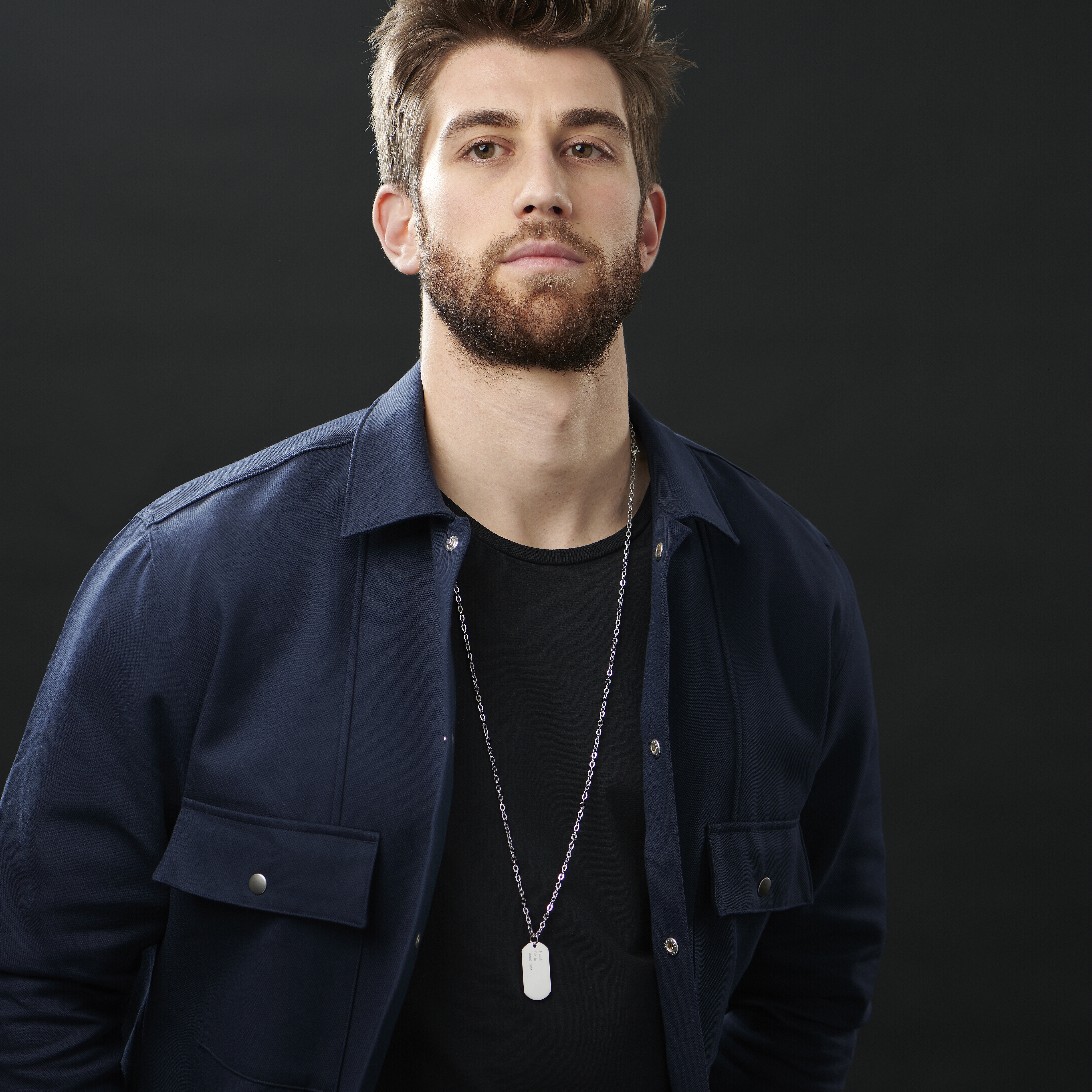 Einzel Dog Tag Halskette - 6