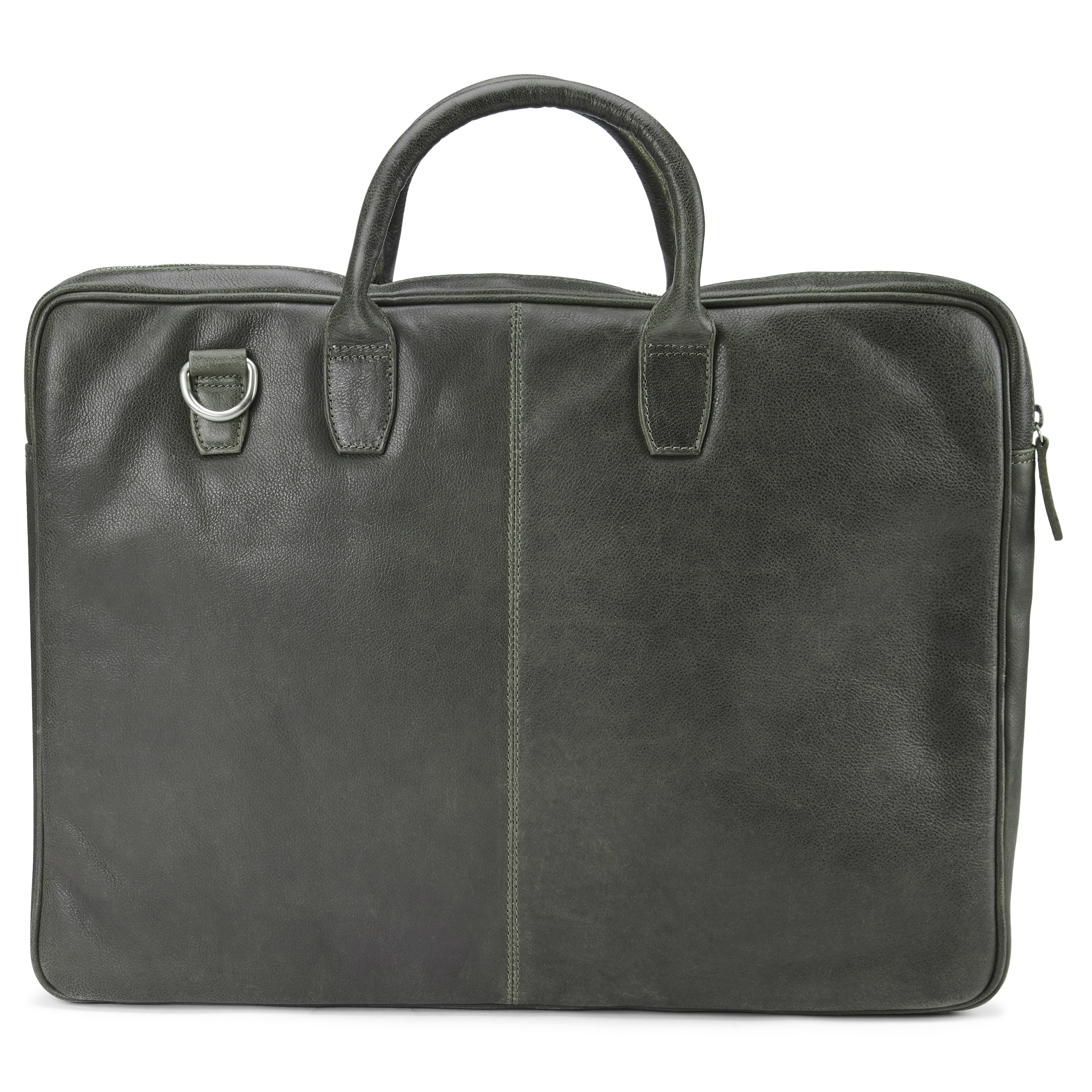 Licio Slank Brungrå 17" Skinnveske - 3