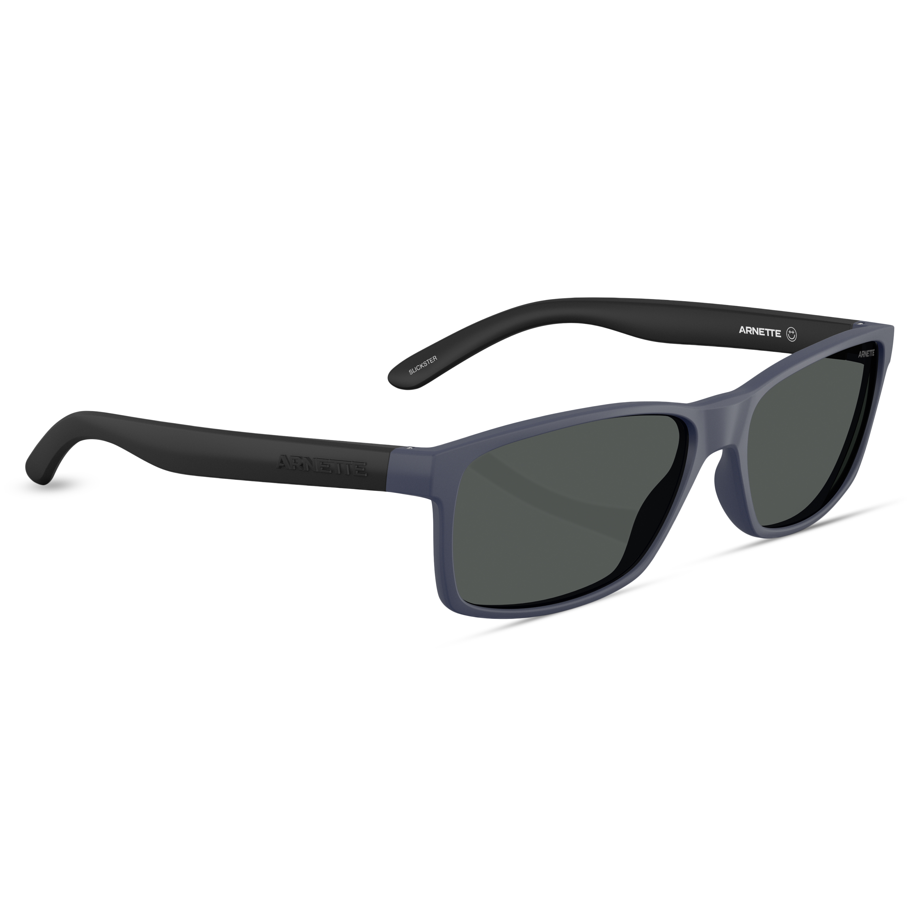 Crne i tamnoplave četvrtaste sunčane naočale s podebljanim okvirom | Arnette 0AN4185 - 4