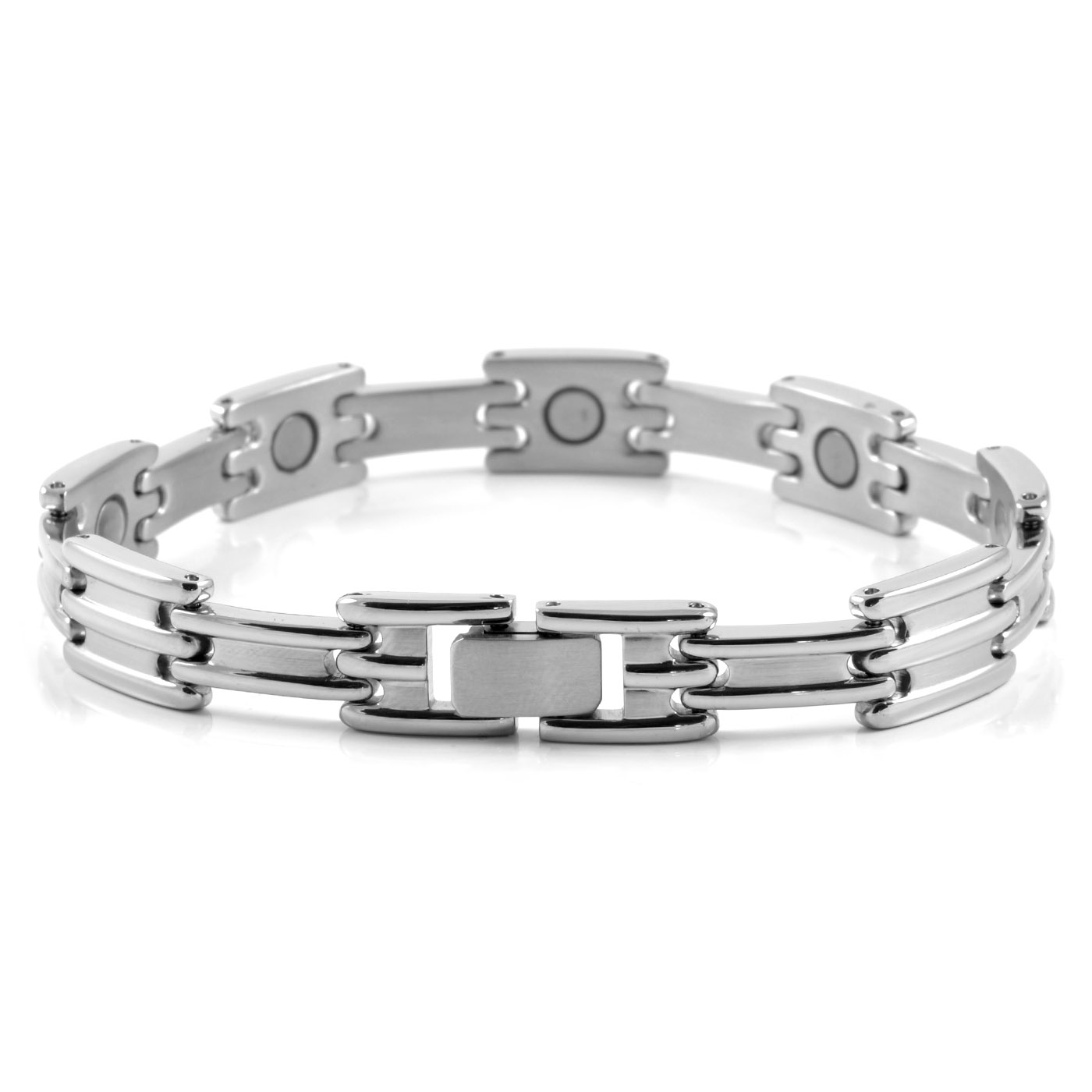 Ατσάλινο Βραχιόλι Μπρασελέ Masculine Magnetic - 2