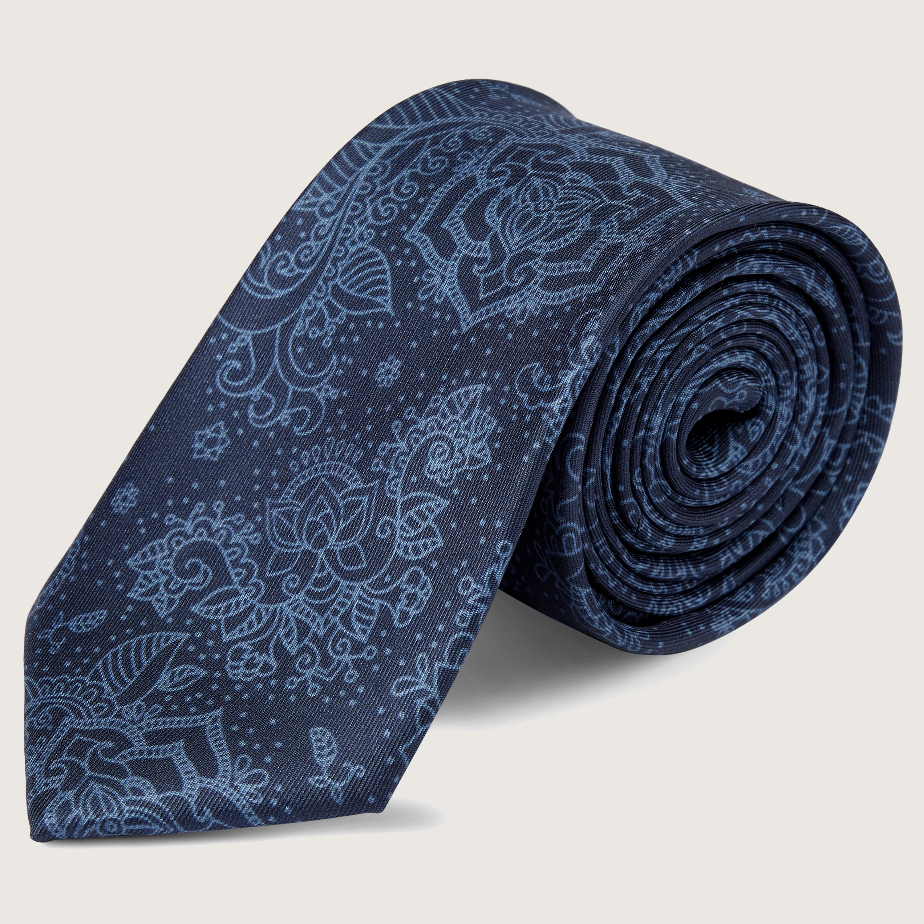 Cravatta Blu Royal E Punto Spillo Bianco &ndash; Antica Cravatteria &ndash; Roberta Failla