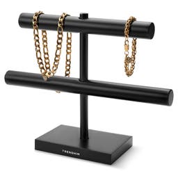 Jewellery Stand | Wood | Black