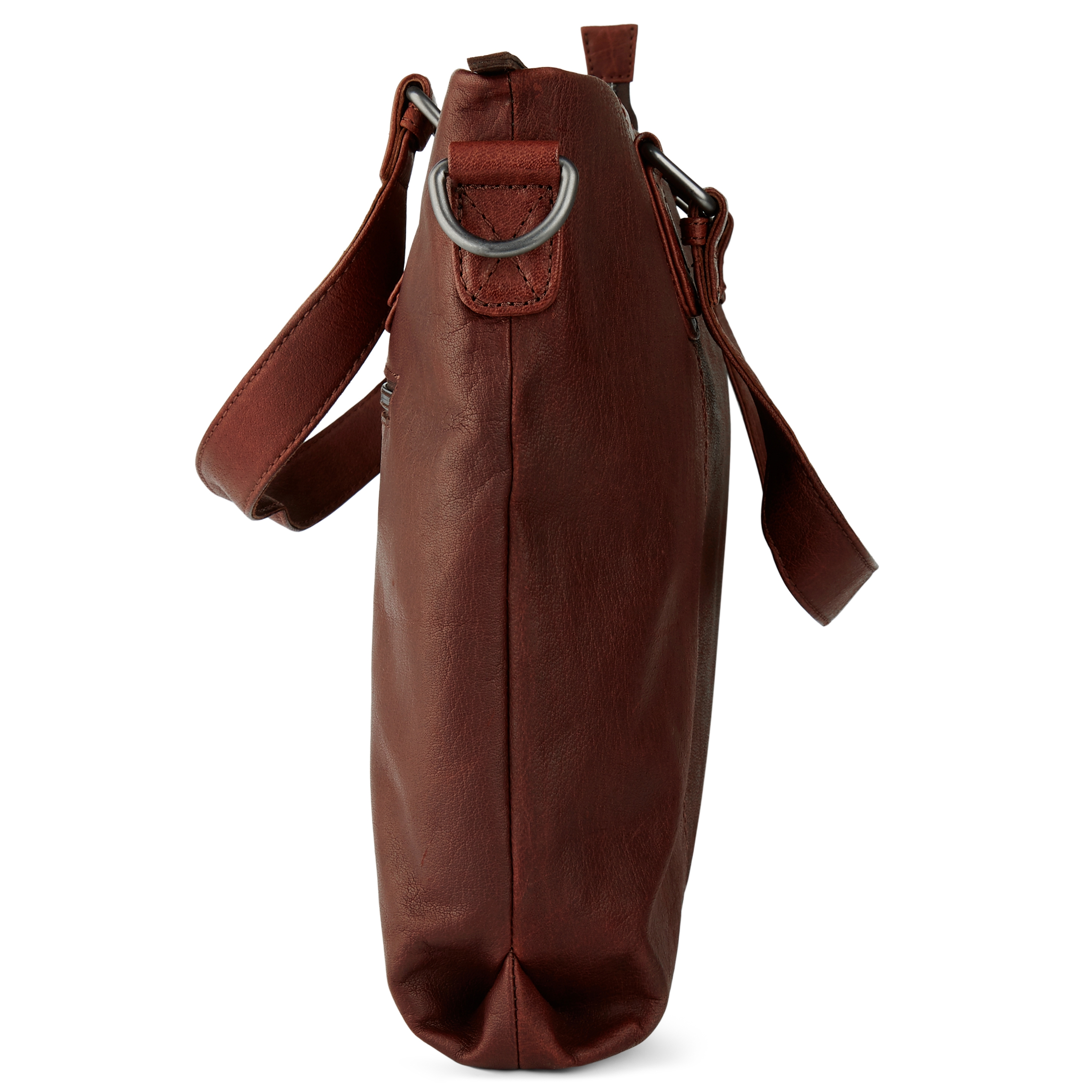 Oxford Classic Brun Läderväska - 4