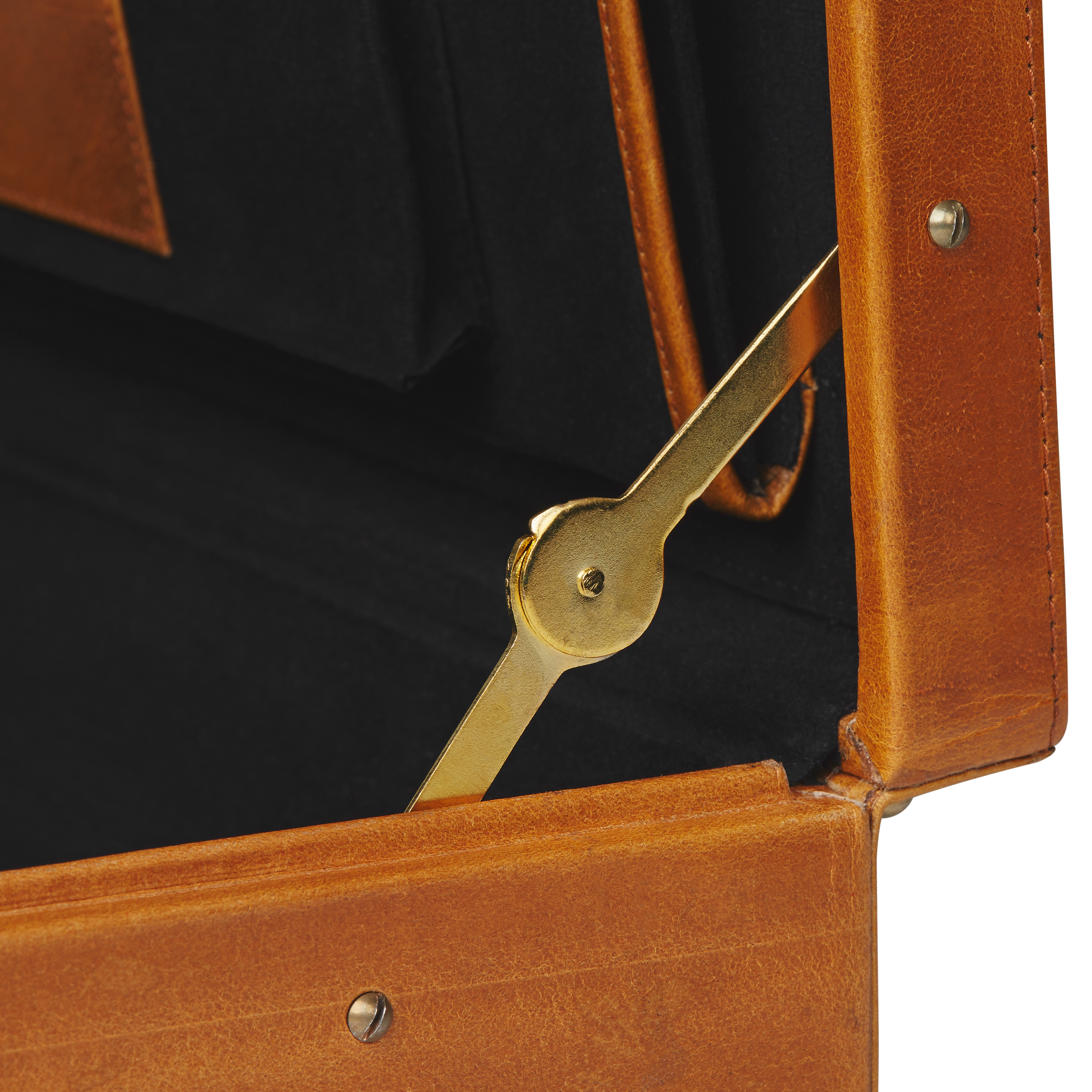 Attachemappe i Tan Læder - 5