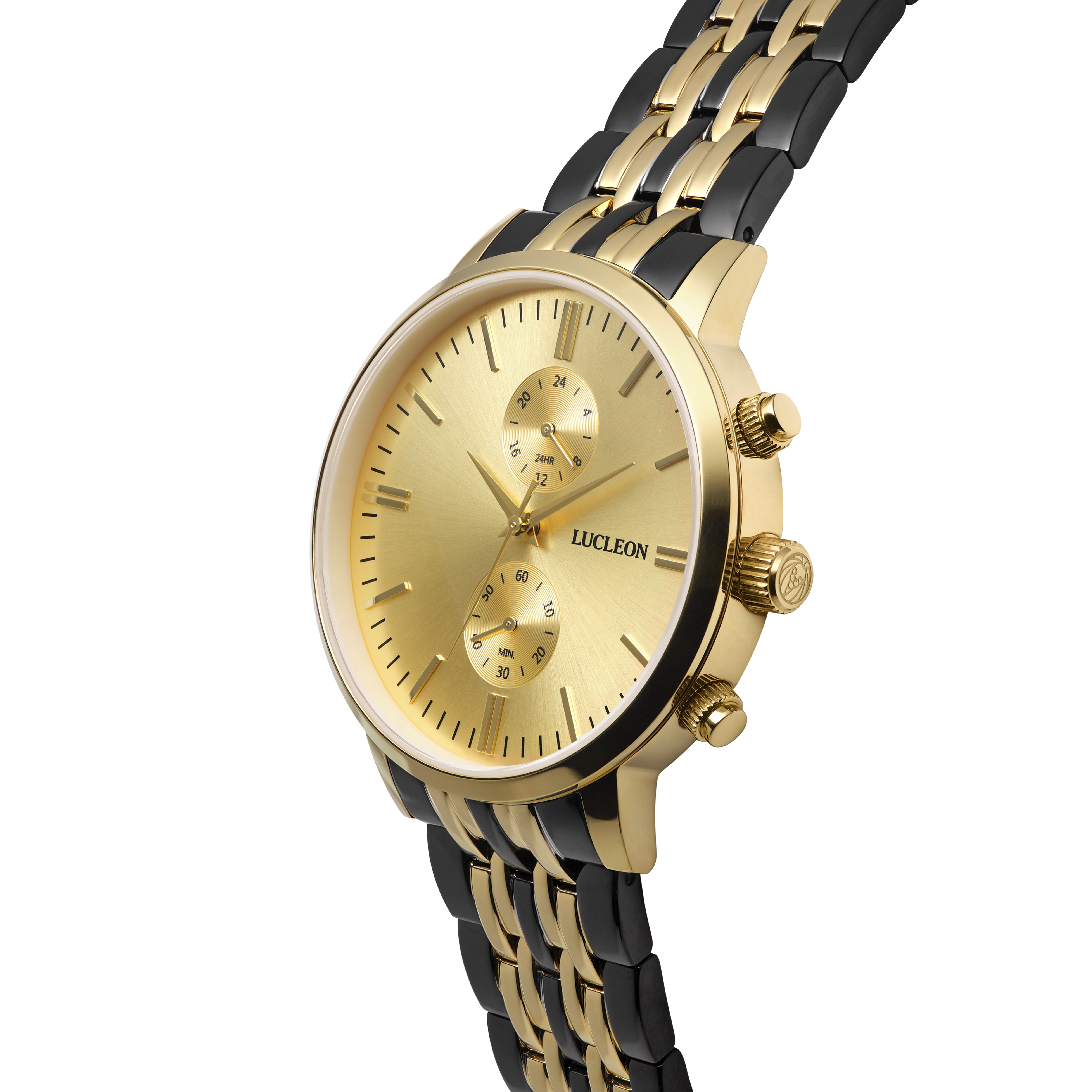 Lathan Kellan rozsdamentes acél két időzónás karóra - 2