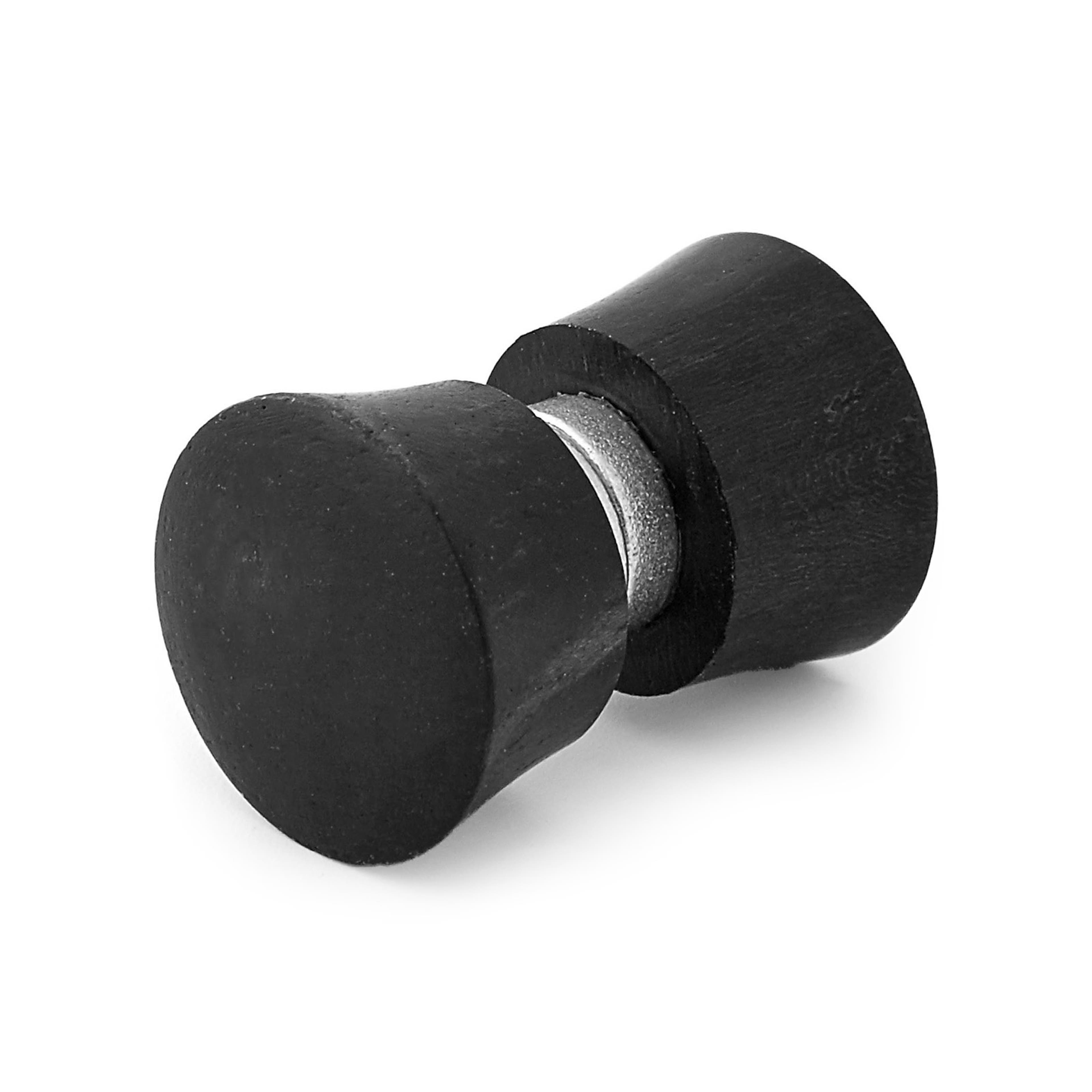 Black Wooden Magnetic Plug