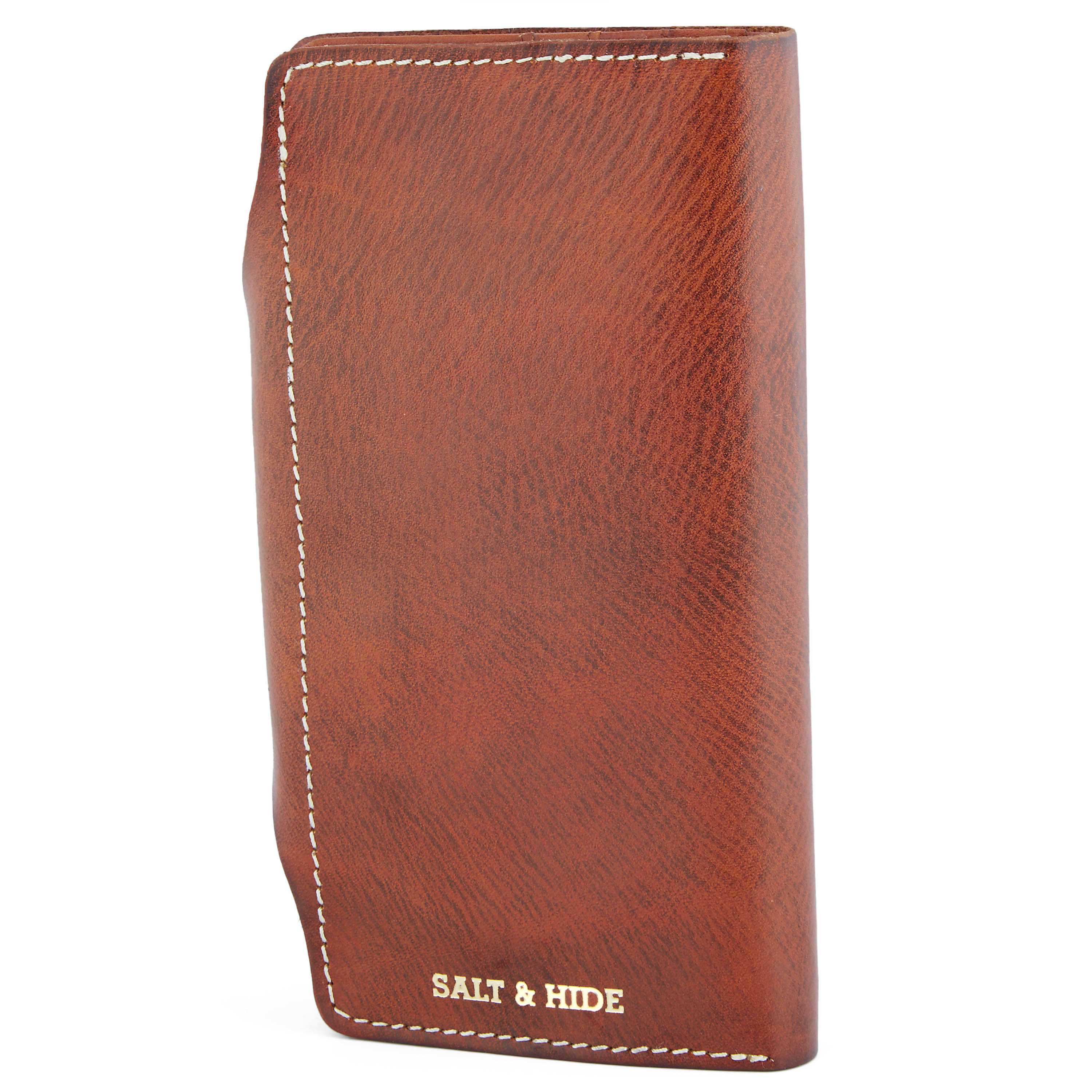 Cowboy Brown Clovis Large Leather Wallet - 9