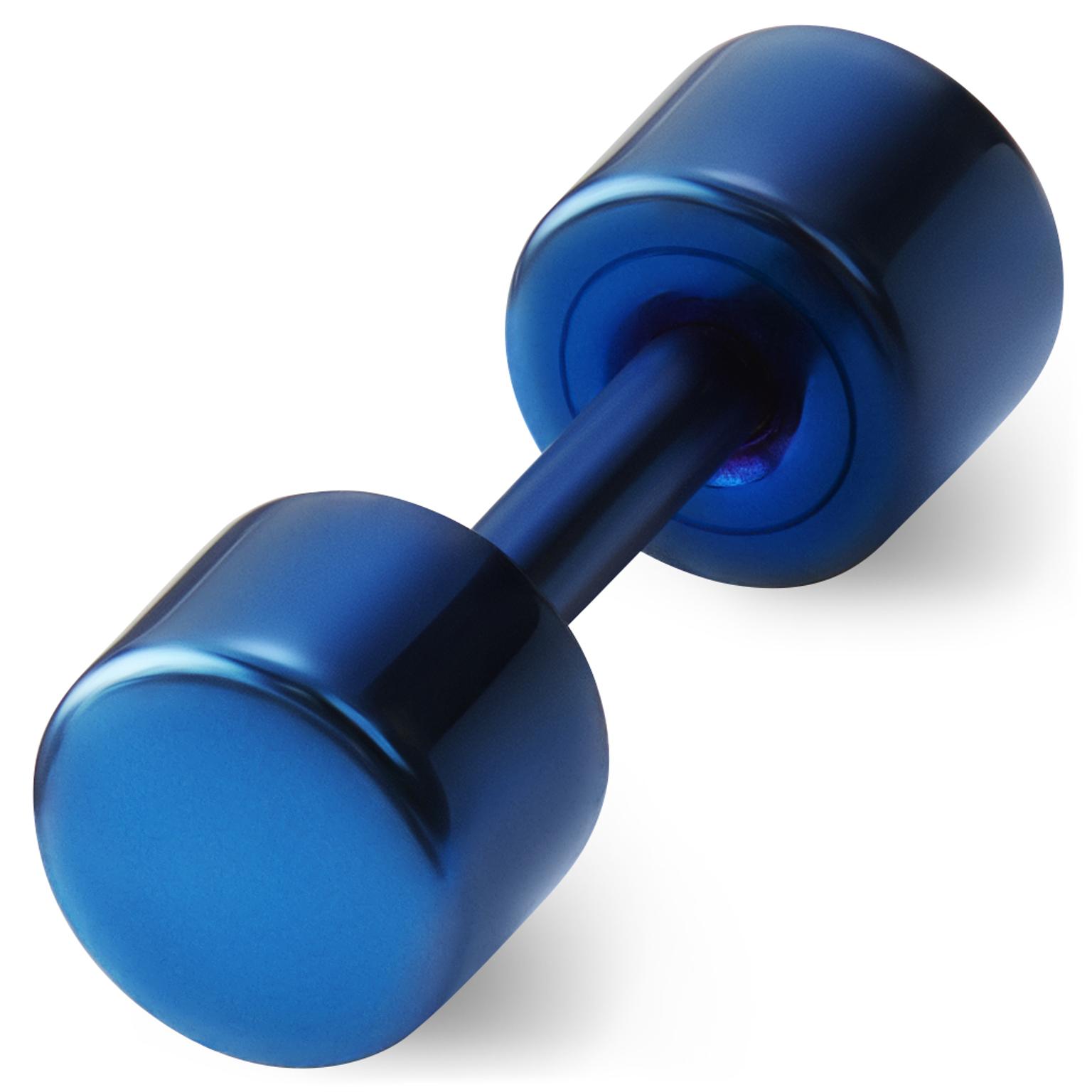 4 mm Blauw Oorknopje 4 mm Blauw Oorknopje