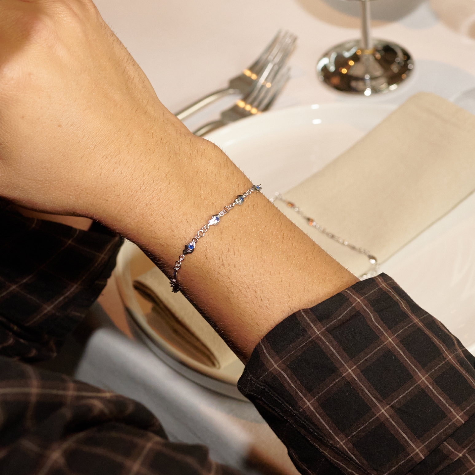 Hidden Gem | Frost Eternity-armband van 925 sterling zilver - 5