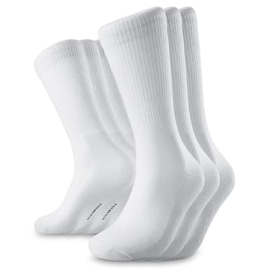 TrueFeel | 3-Pack weiße Premium-Baumwoll-Tennissocken TrueFeel | 3-Pack weiße Premium-Baumwoll-Tennissocken