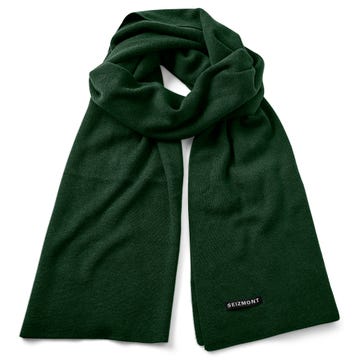 Hiems | Groene Sjaal van een Mix van Wol