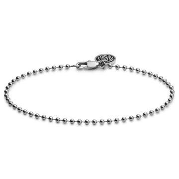 Essentials | 2.5 mm Sølvtonet Kulelenket Armbånd Essentials | 2.5 mm Sølvtonet Kulelenket Armbånd