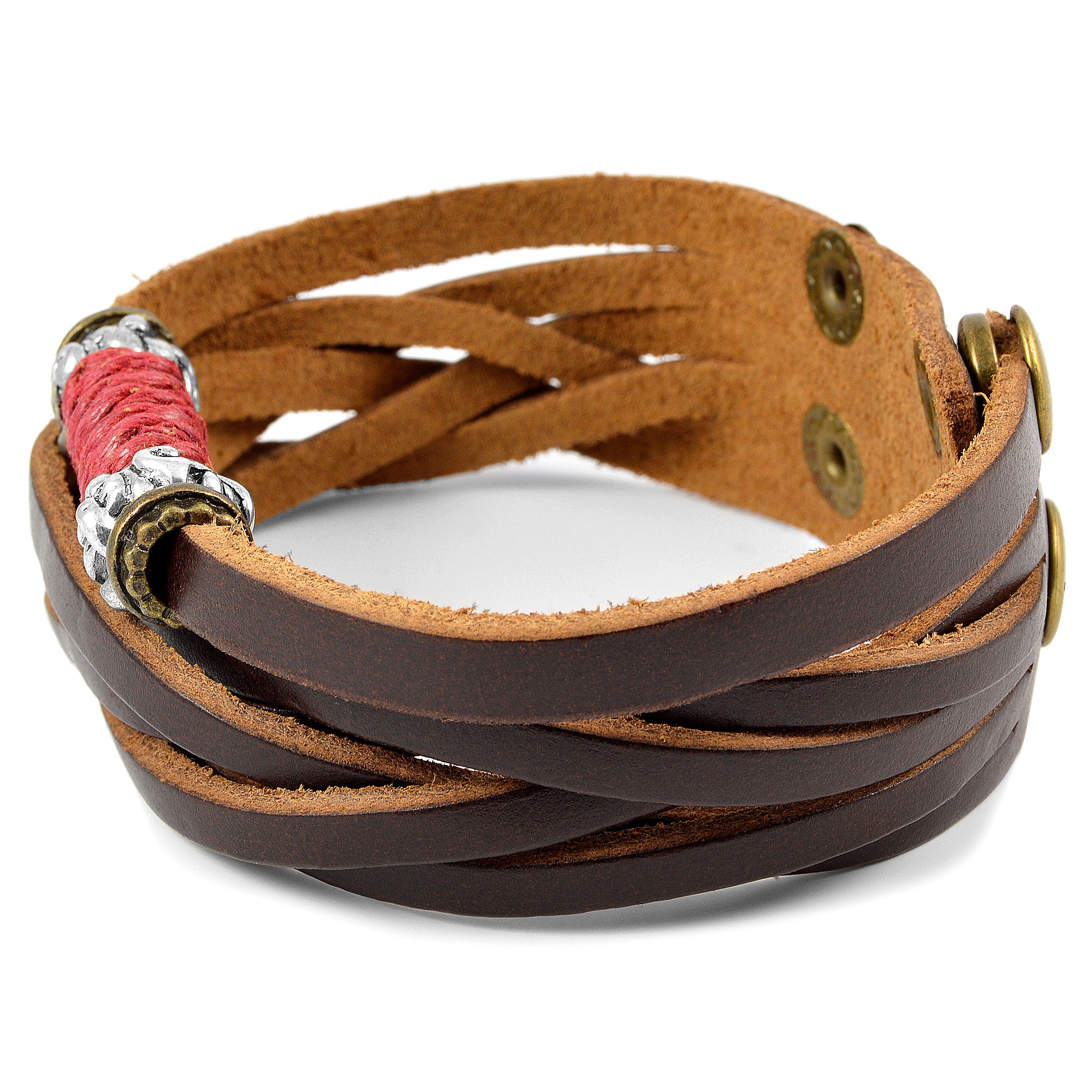 Casual String Læderarmbånd - 2