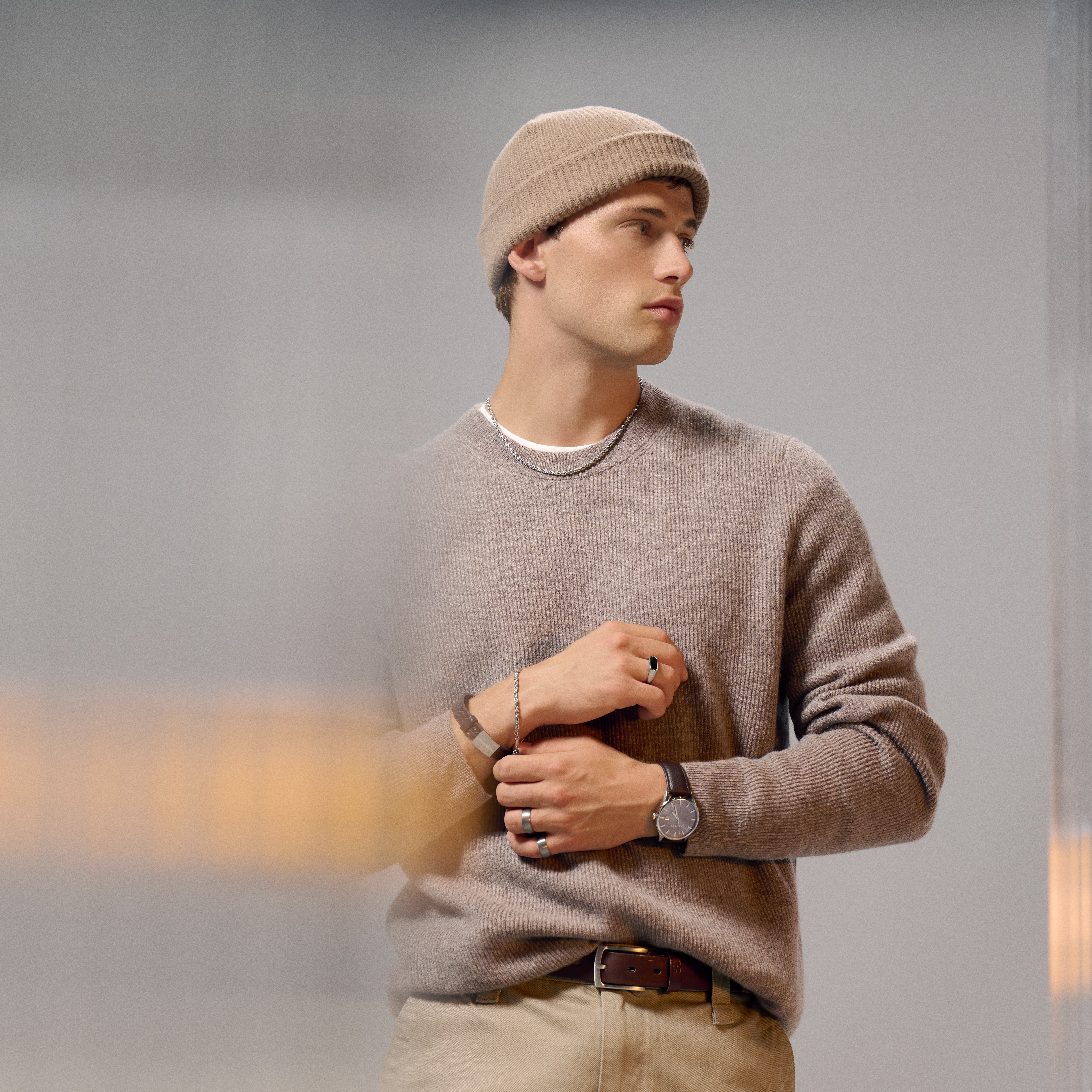 Nordic | Brūna adīta zvejnieka cepure - 4