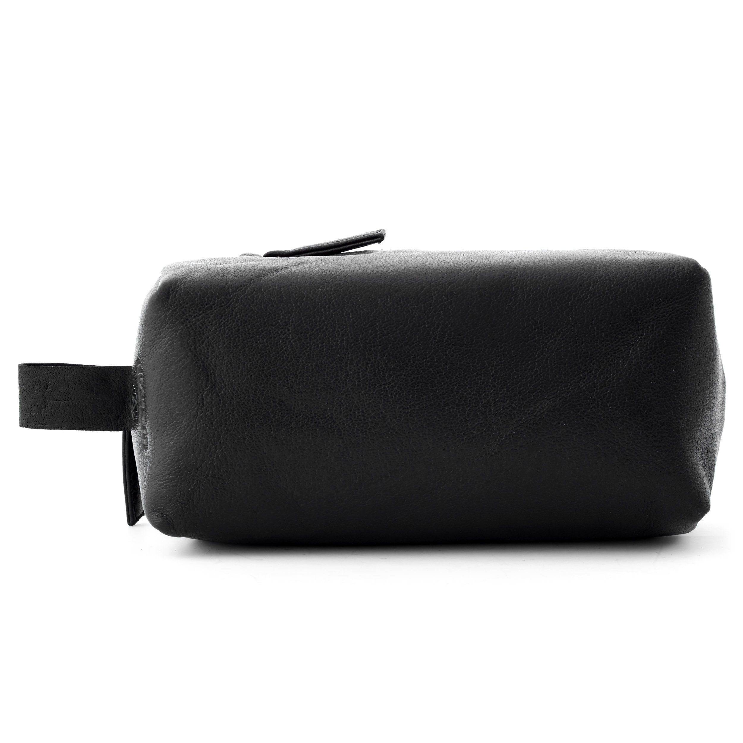 Trousse de toilette en cuir noir "California"  - 7