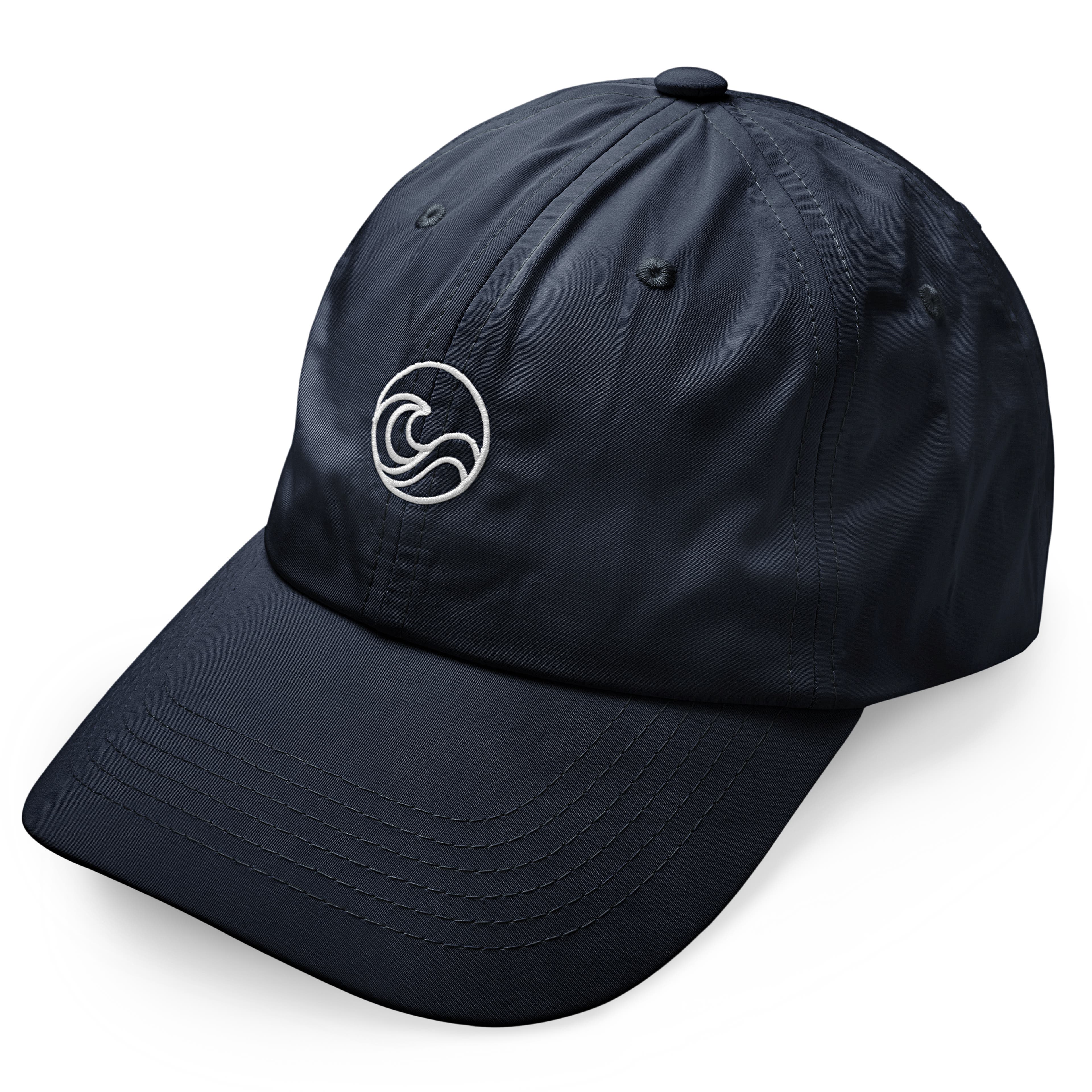 Waykins | Gorra de nailon con logo azul marino Waykins | Gorra de nailon con logo azul marino