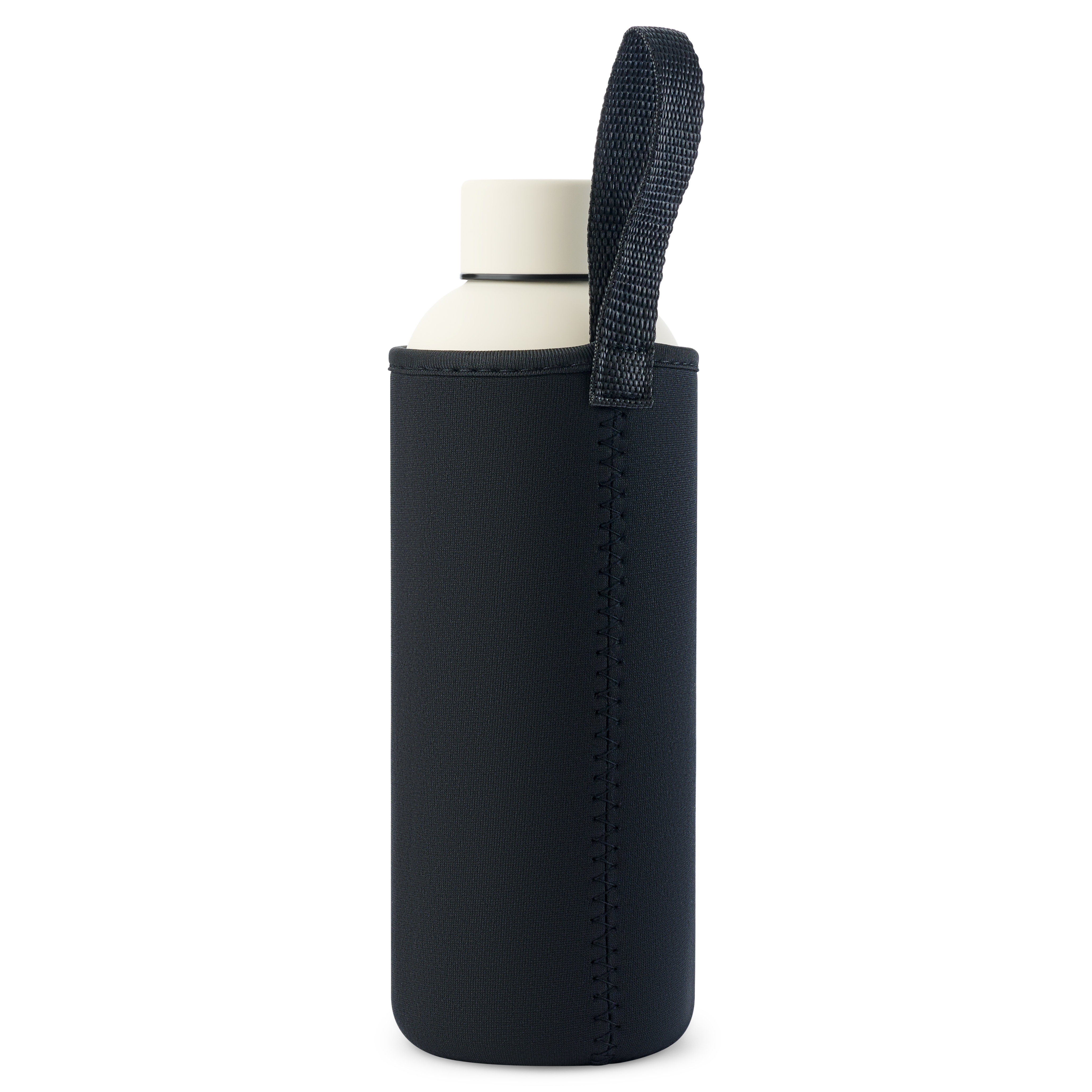Melns neoprēna pudeļu turētājs | 500 ml - 3