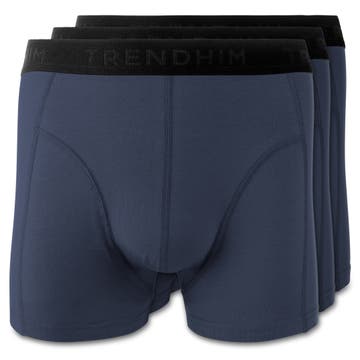 FreeFeel | 3-Pak Kongeblå Bambus Boxershorts FreeFeel | 3-Pak Kongeblå Bambus Boxershorts