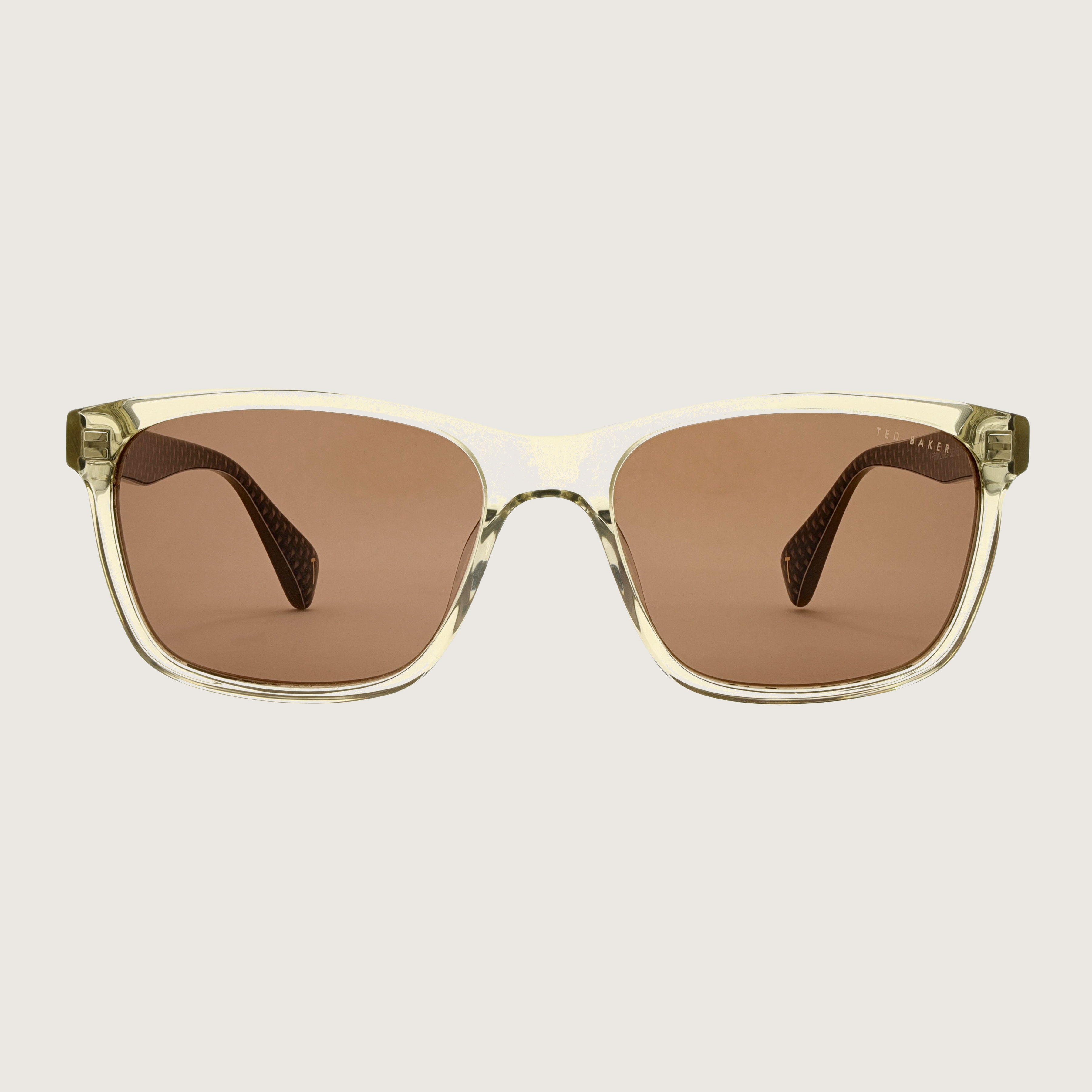 Ted Baker Yellow Sunglasses Square Frame Gradient Lenses Chain Chic Shades – Square Frame with Gradient Lenses and  main image 4