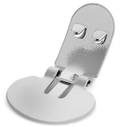 Fermacravatta Magnetico Invisibile - 4 Pezzi, Acciaio Inox, Per Uomo, Forte Adesione - Foto 5