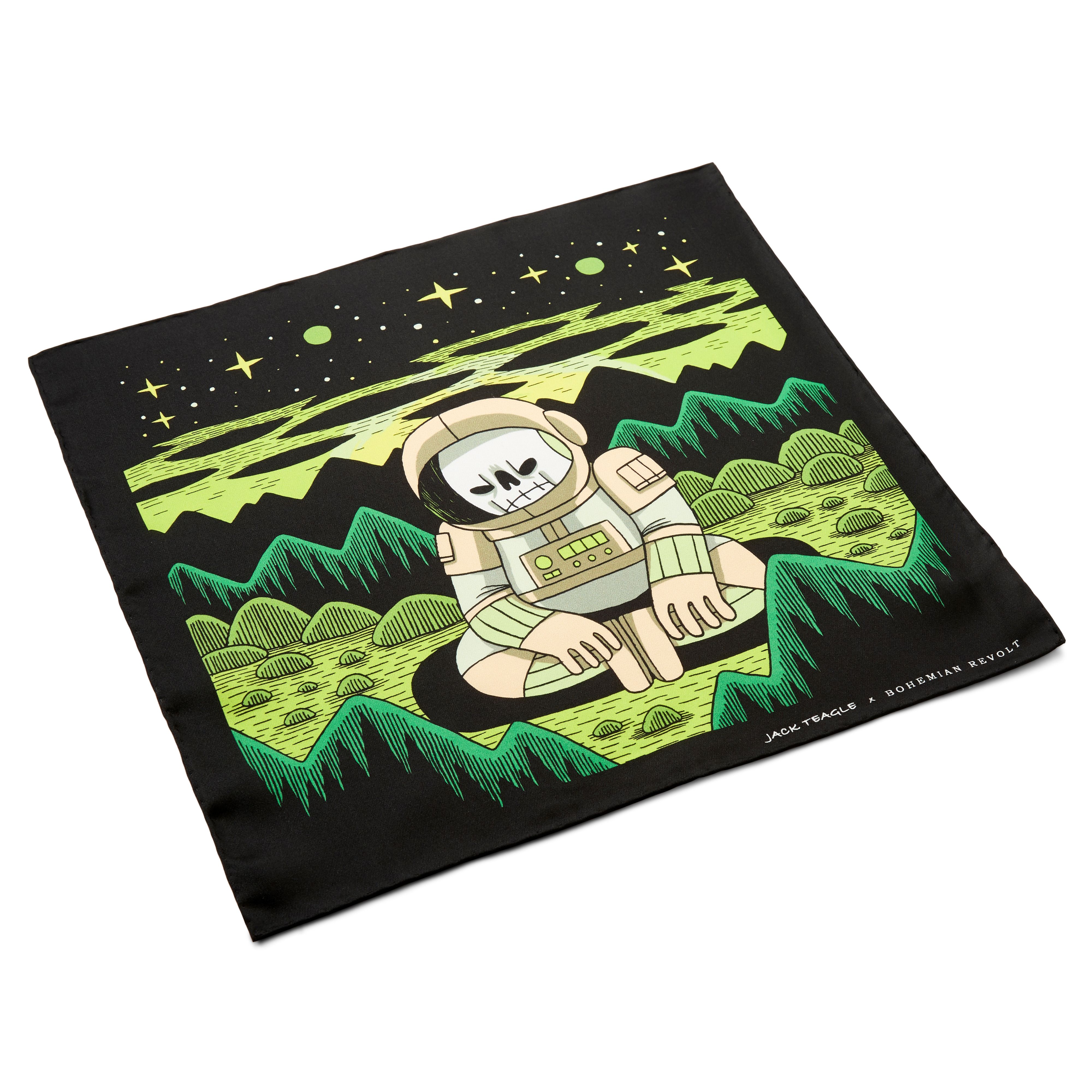 New Age Einstecktuch Solitude  - 2