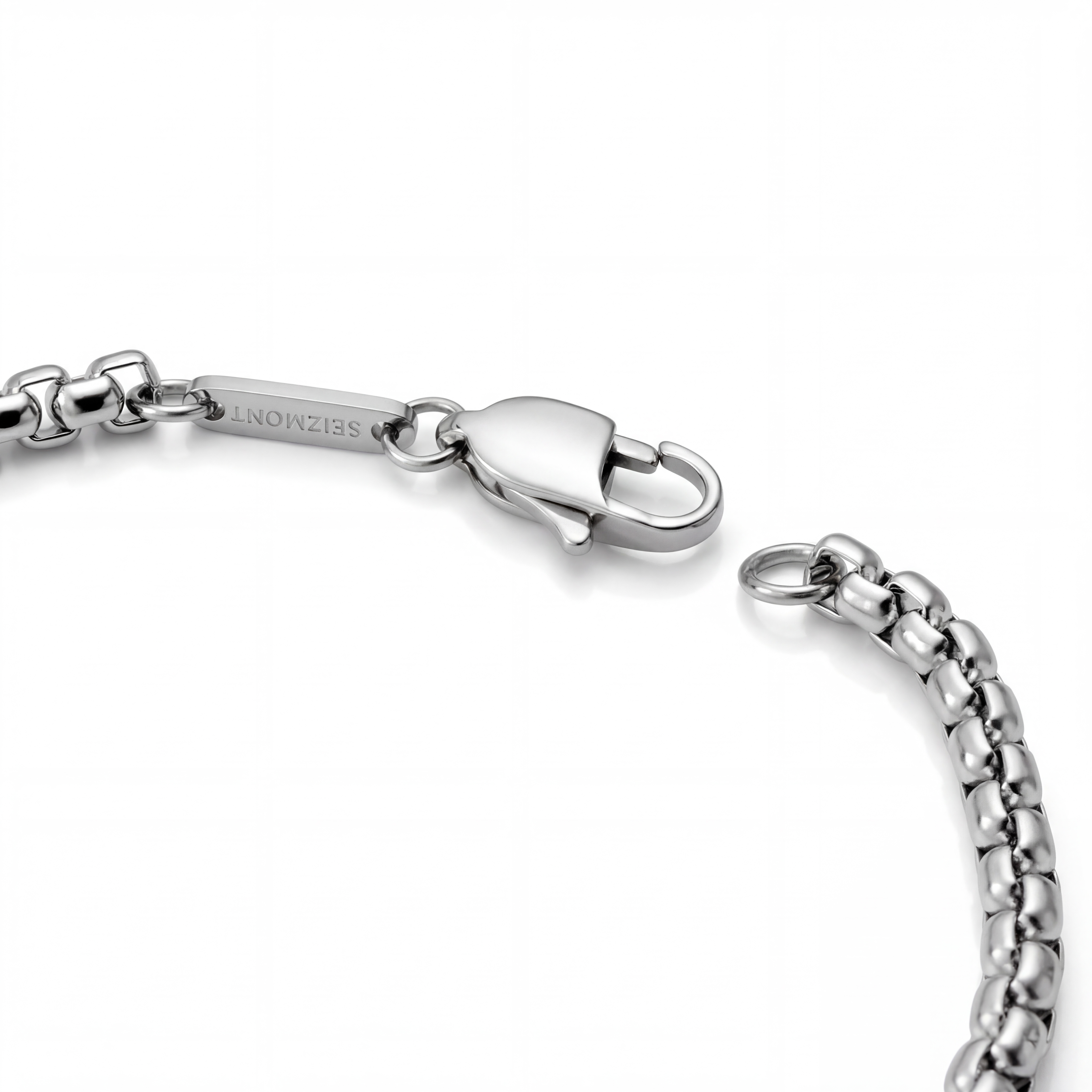 New Classics | Gourmette en acier inoxydable argenté - 4 mm - 2