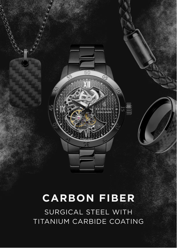 Carbon Fiber Men’s Jewelry