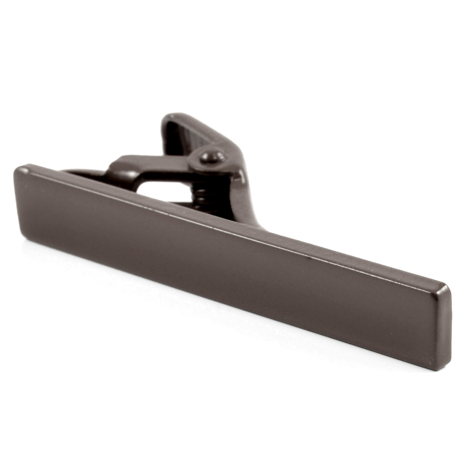 Kurze Braune Krawattenklammer - 2