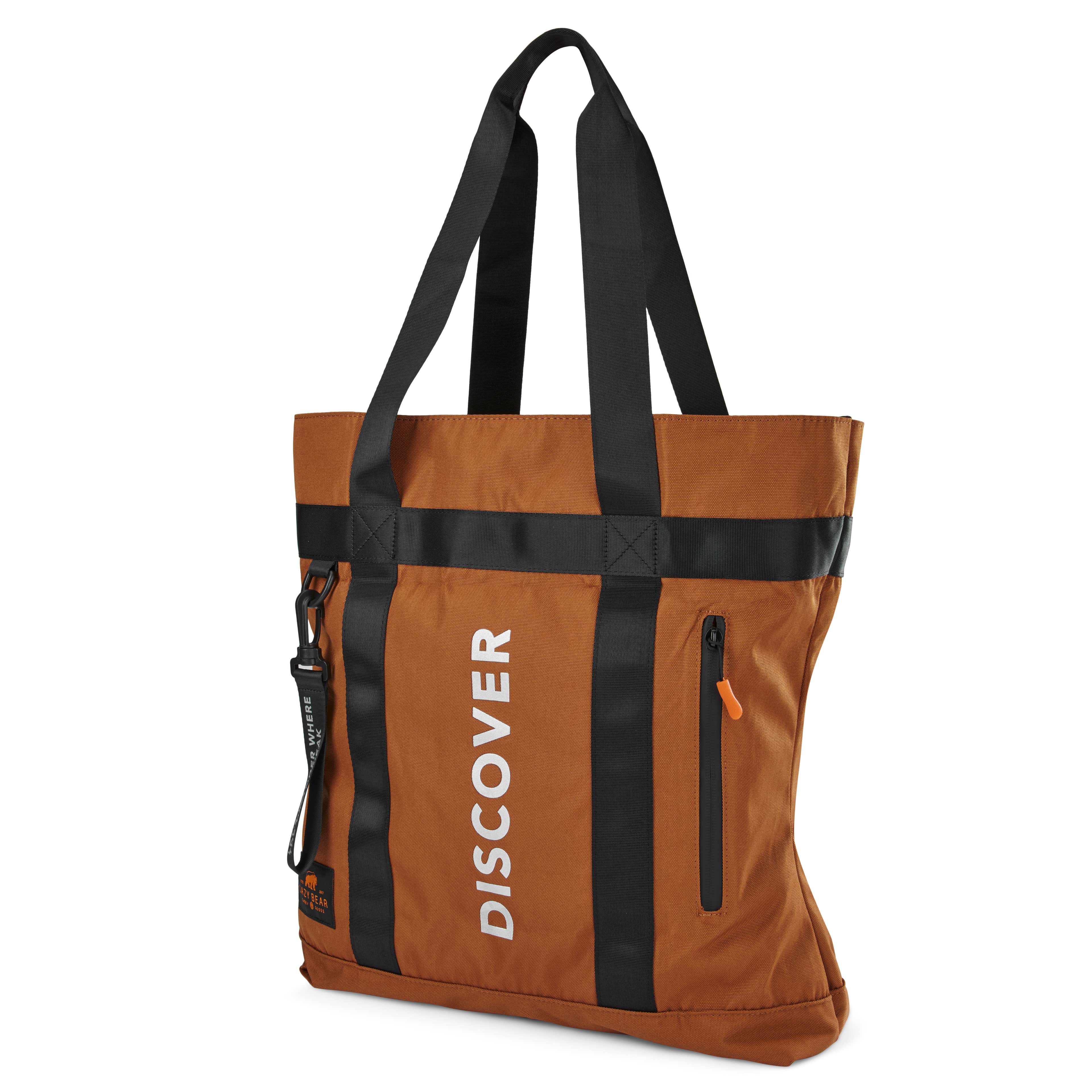 Lamair Brown Foldable Tote Bag