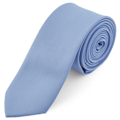 Corbata básica azul claro 6 cm Corbata básica azul claro 6 cm