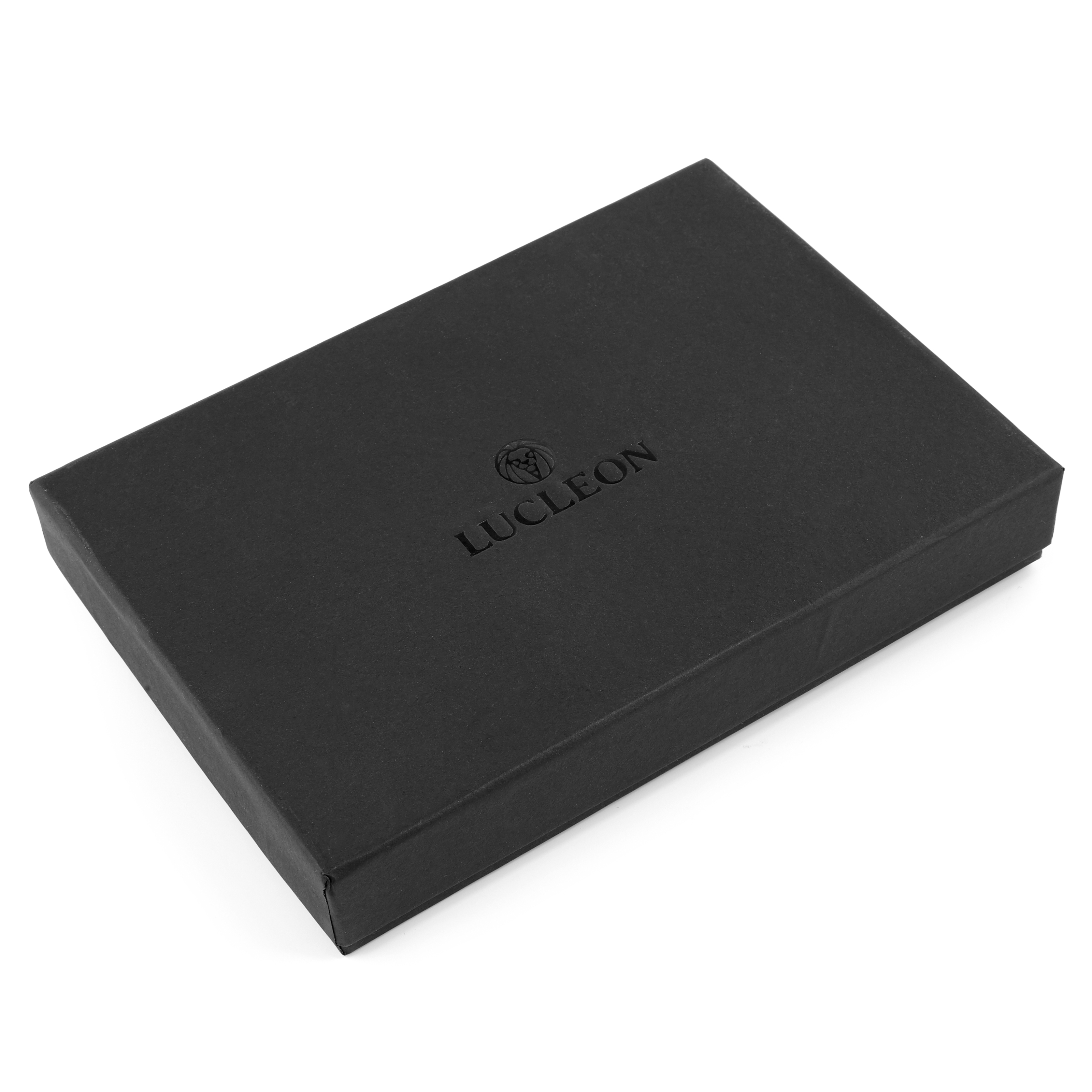 Portafoglio Liam in pelle nera con protezione RFID - 16