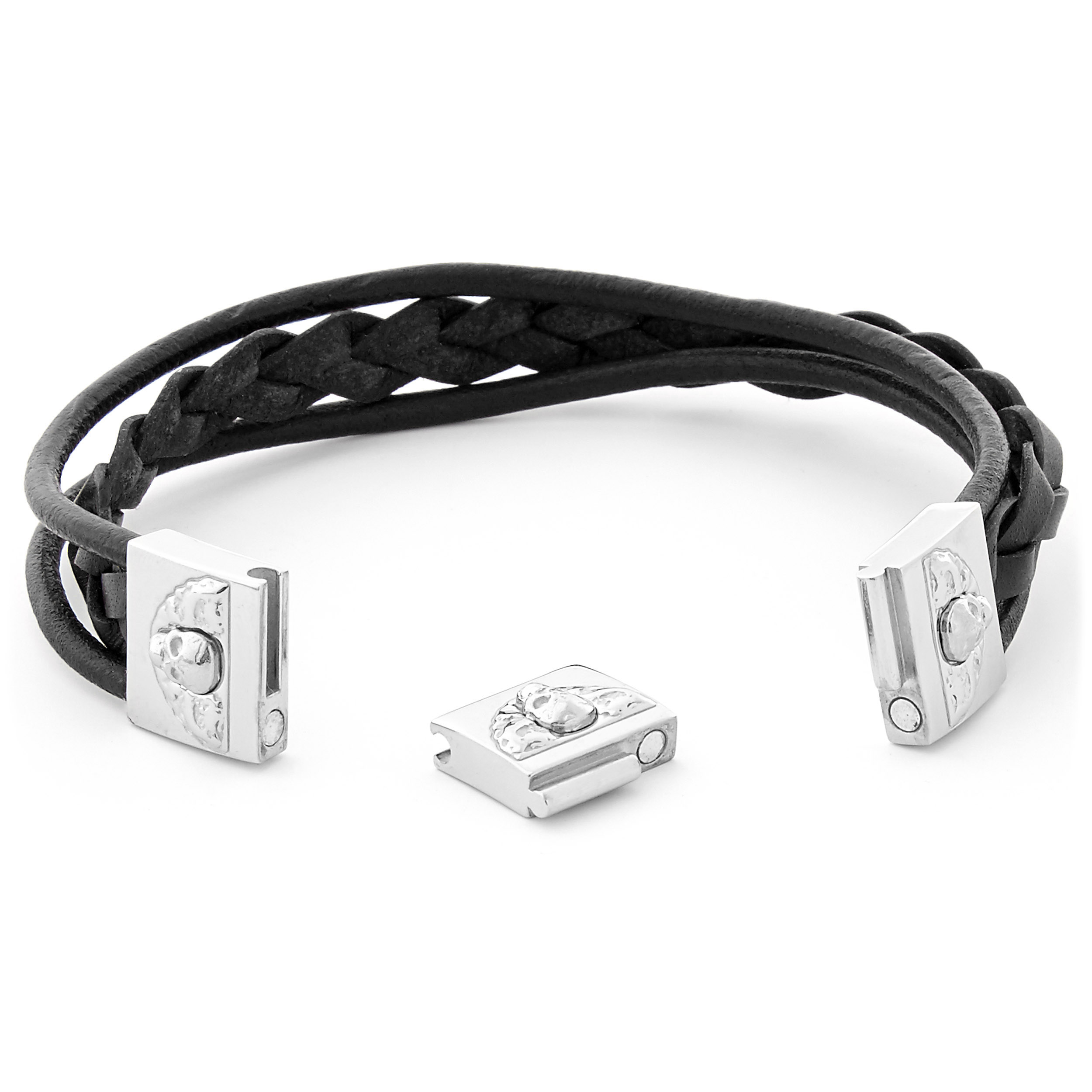 Czarna bransoletka Calavera - 2