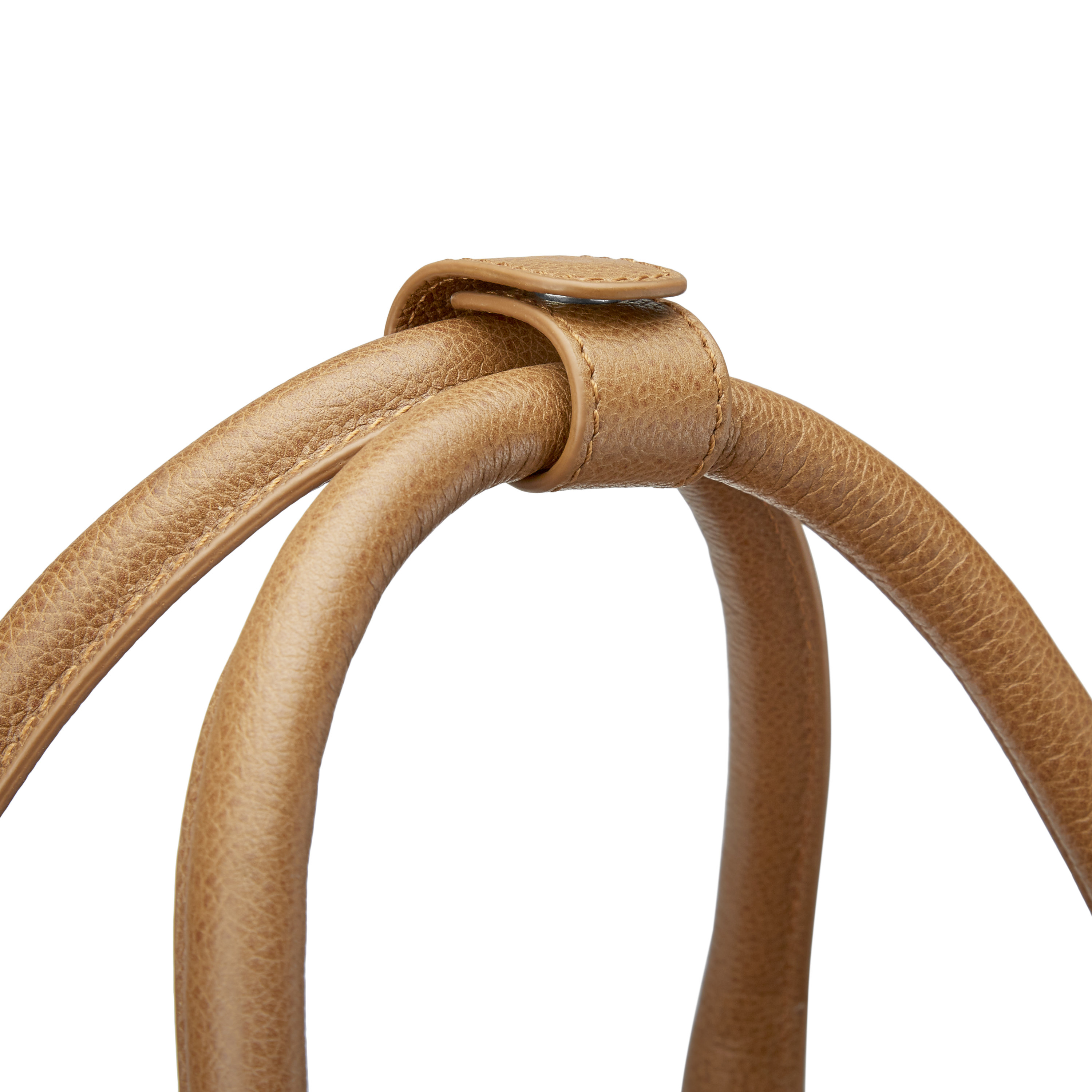 Sac de fin de semaine en cuir brun tan Sean - 10