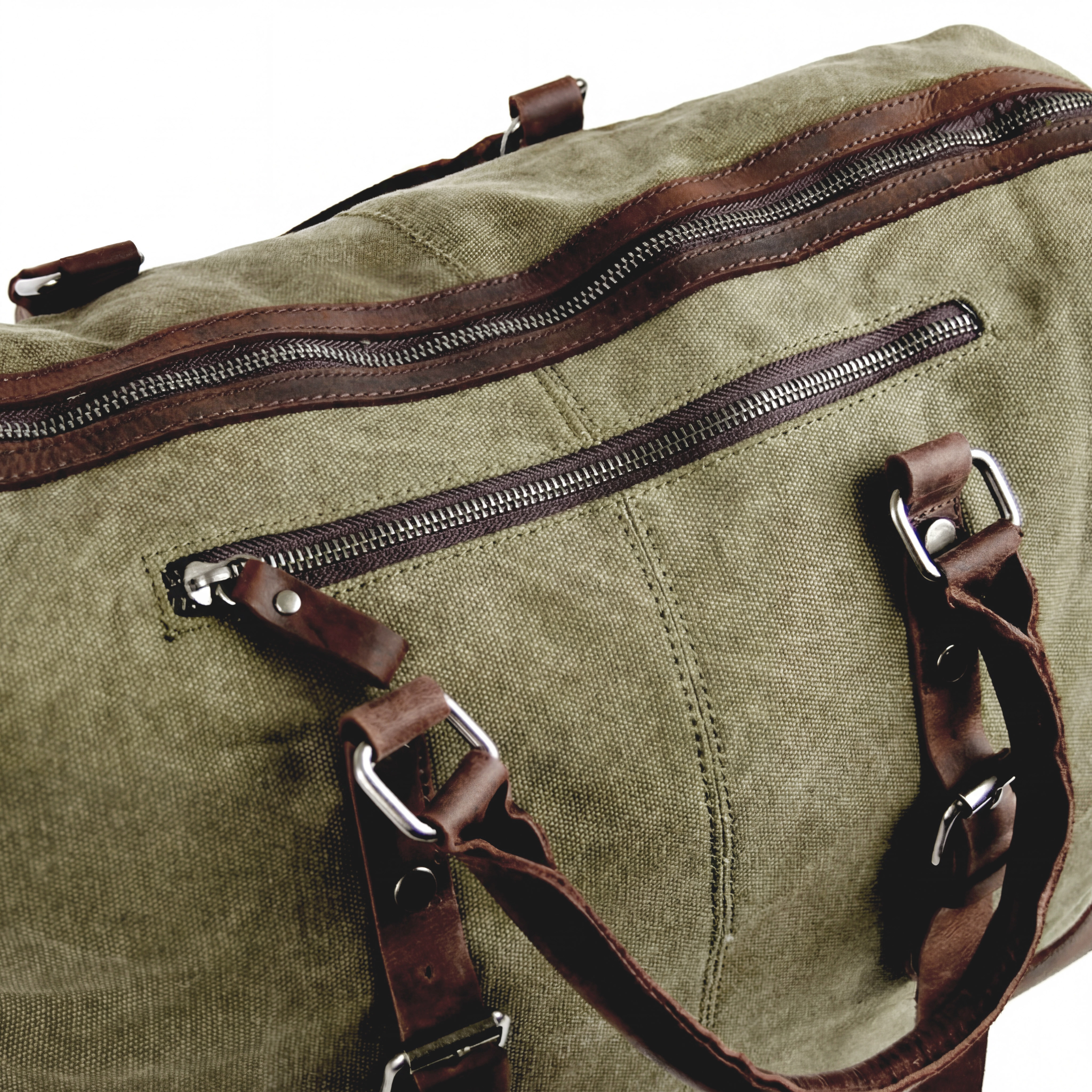 Bolsa de Ombro Verde Omuta - 4