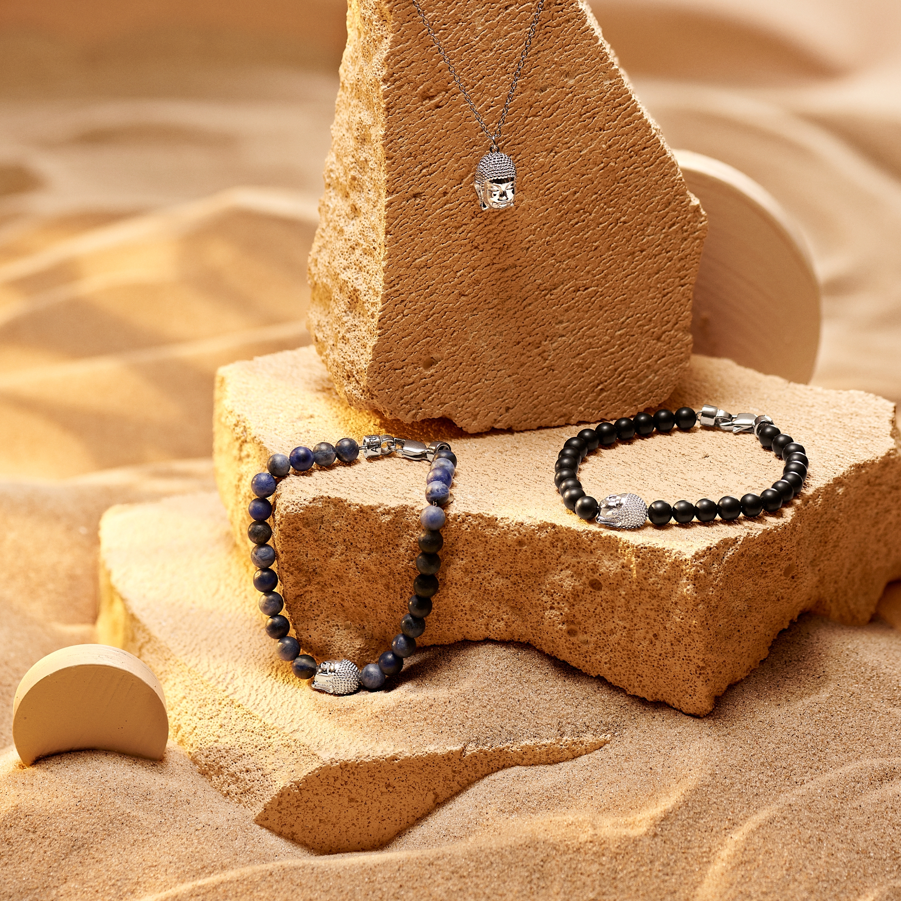 Unity | Onyx-Buddha-Armband - 3