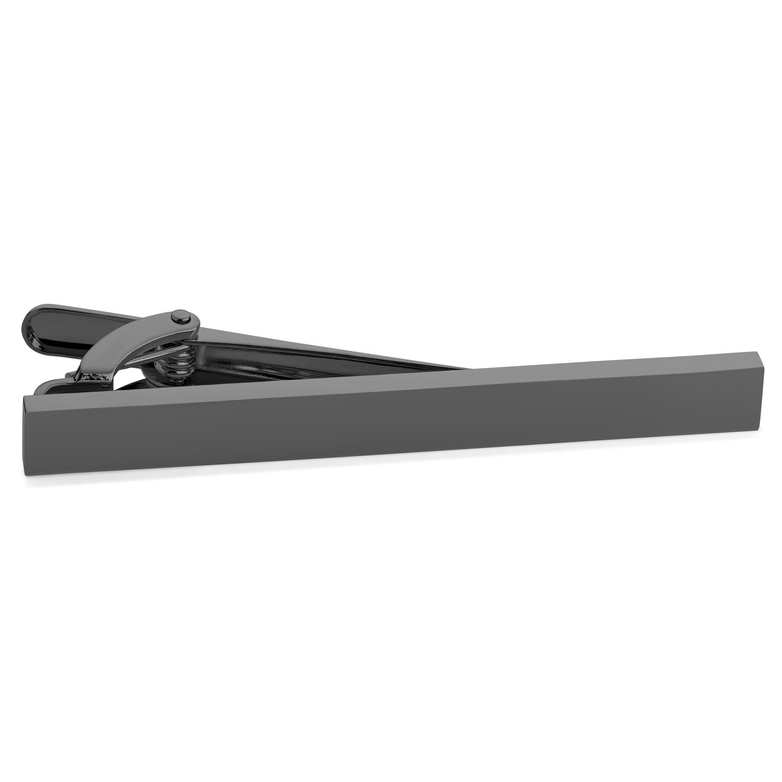 Γυαλισμένο Μαύρο Gunmetal Κλιπ Γραβάτας 5.5 εκ Γυαλισμένο Μαύρο Gunmetal Κλιπ Γραβάτας 5.5 εκ
