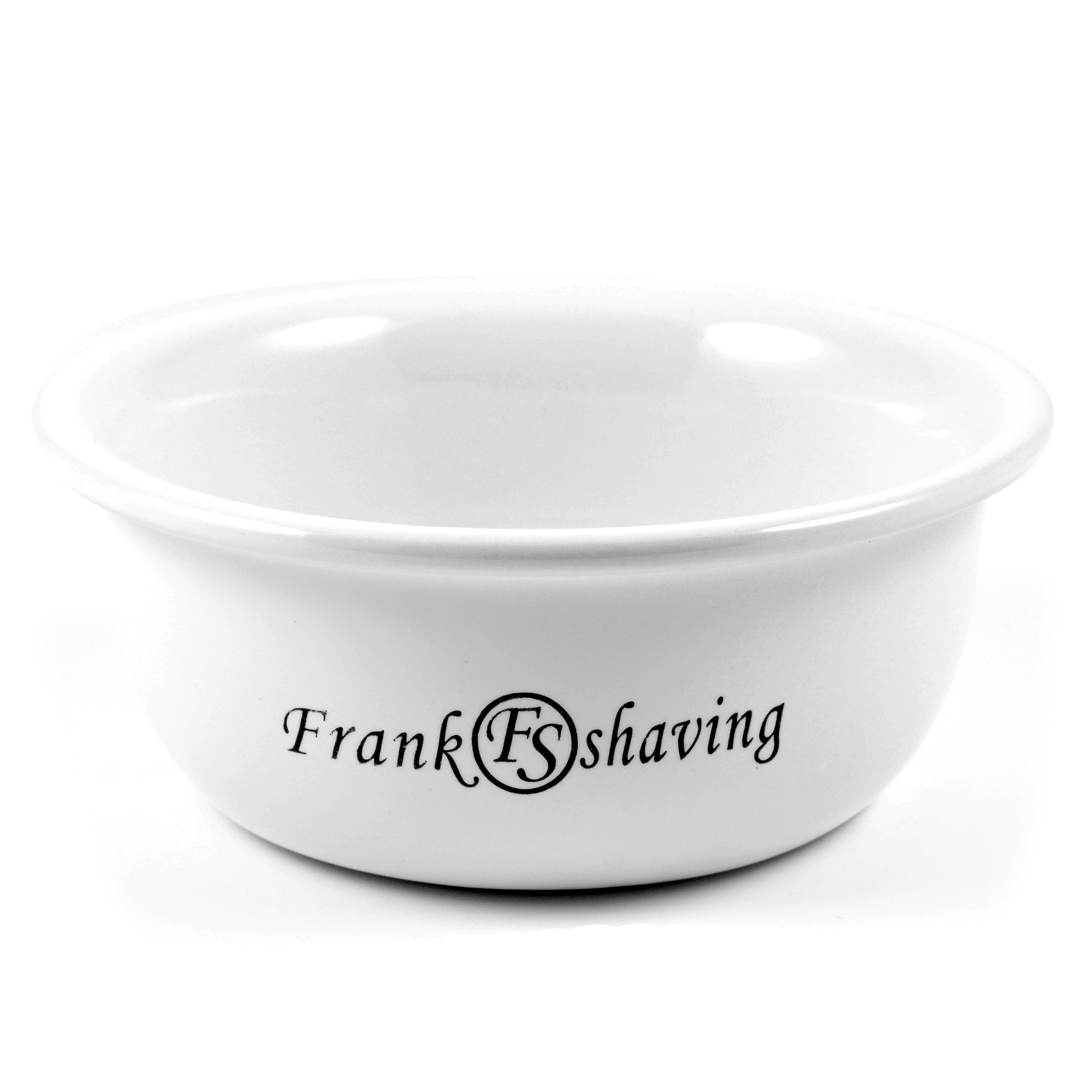 Biała ceramiczna miseczka do golenia
