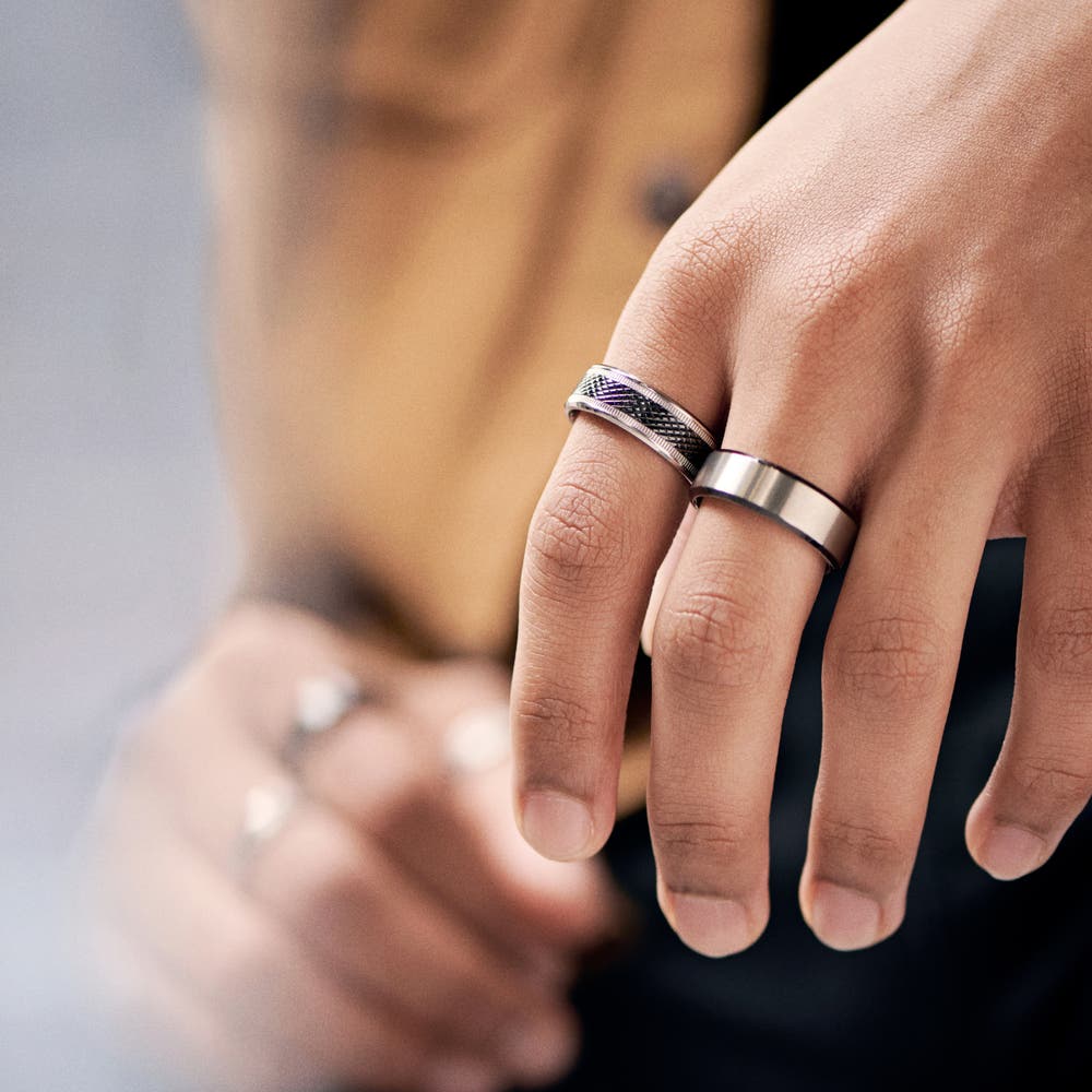 hover: Aesop Hayes Titanium Ring hover: Aesop Hayes Titanium Ring