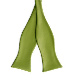 Sea Green Self-Tie Grosgrain Bow Tie