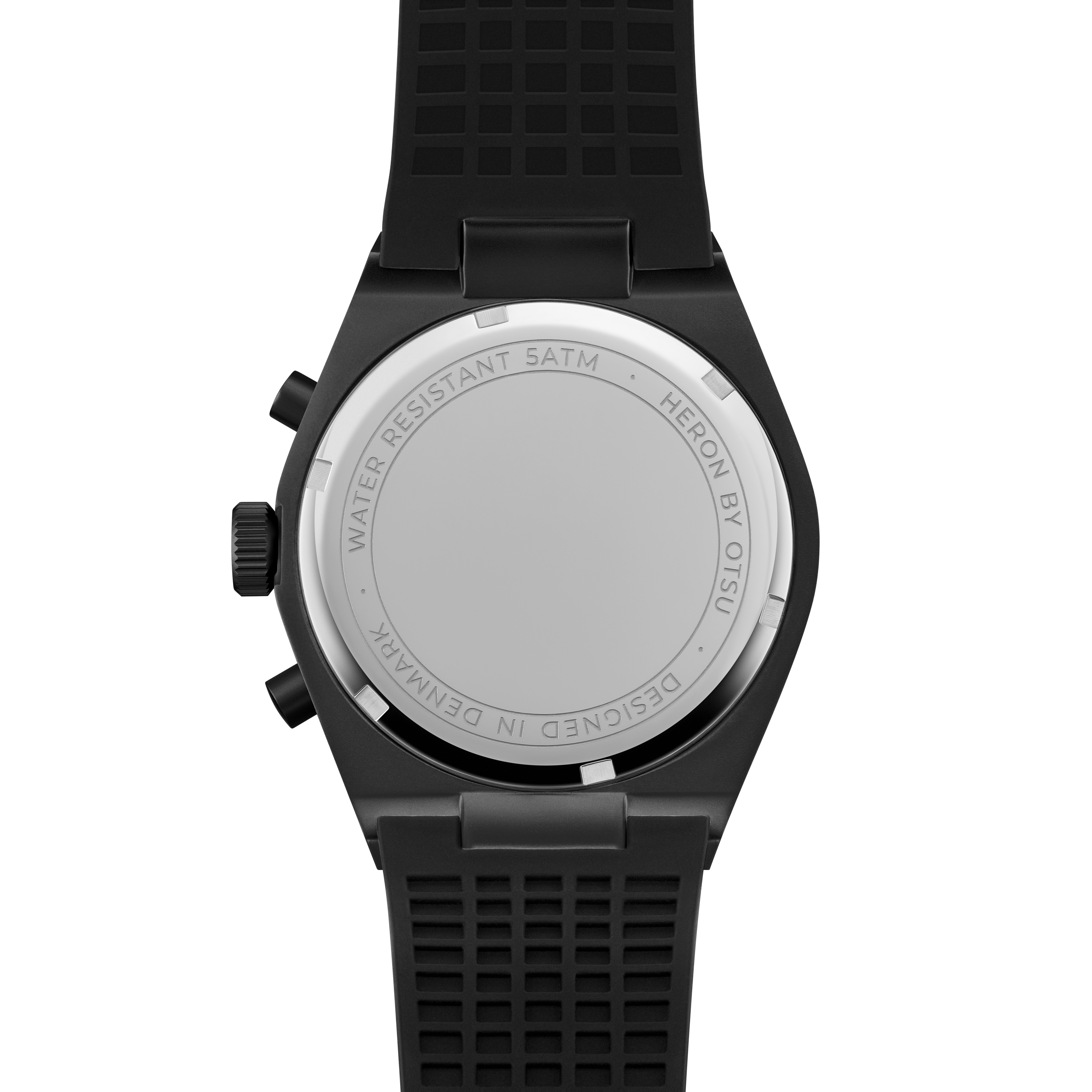 Heron | Chronographenuhr aus Edelstahl in Camouflage und Schwarz - 4